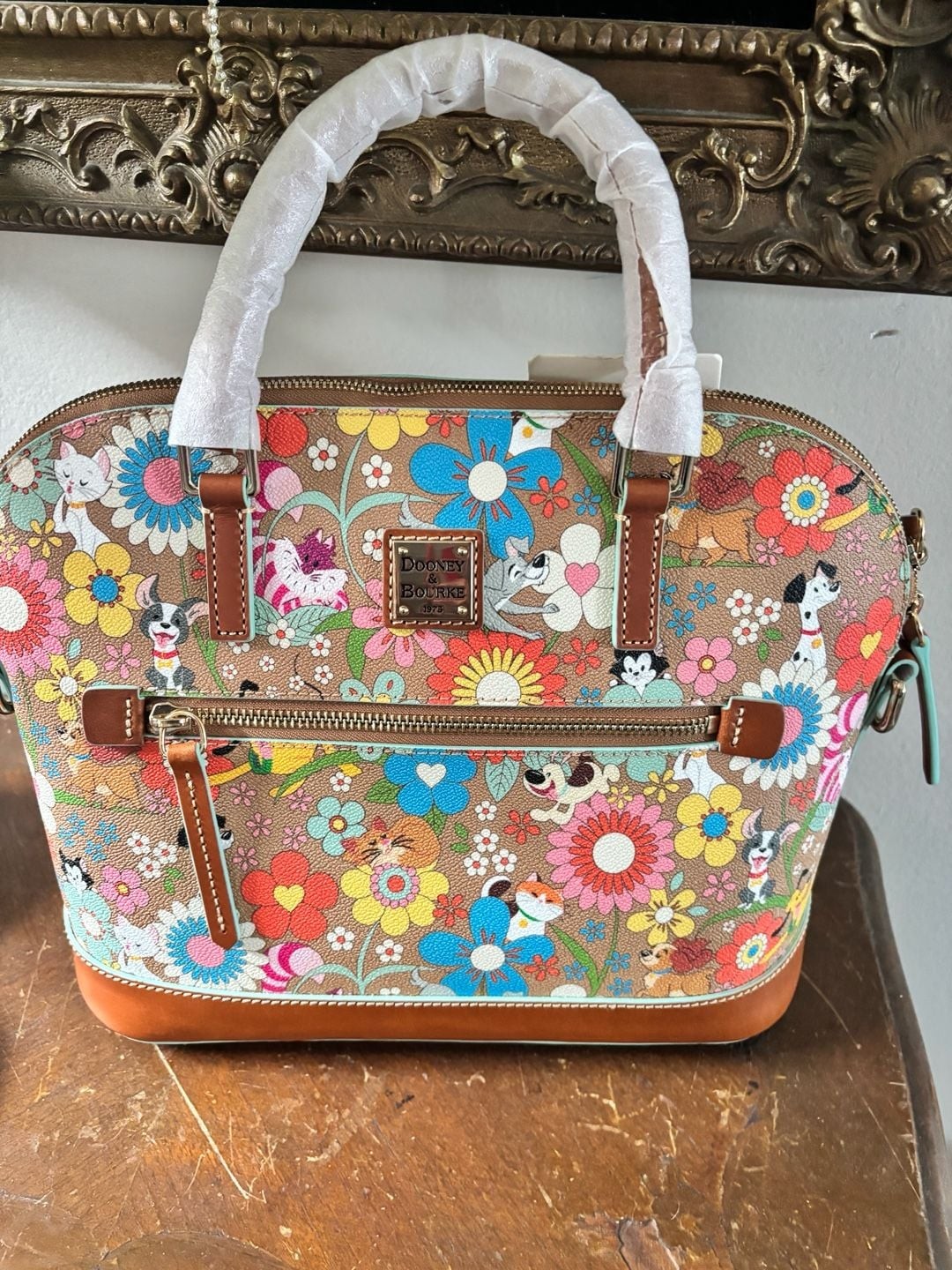 Dooney & Bourke Disney Pets Frolic Satchel Handbag NWT