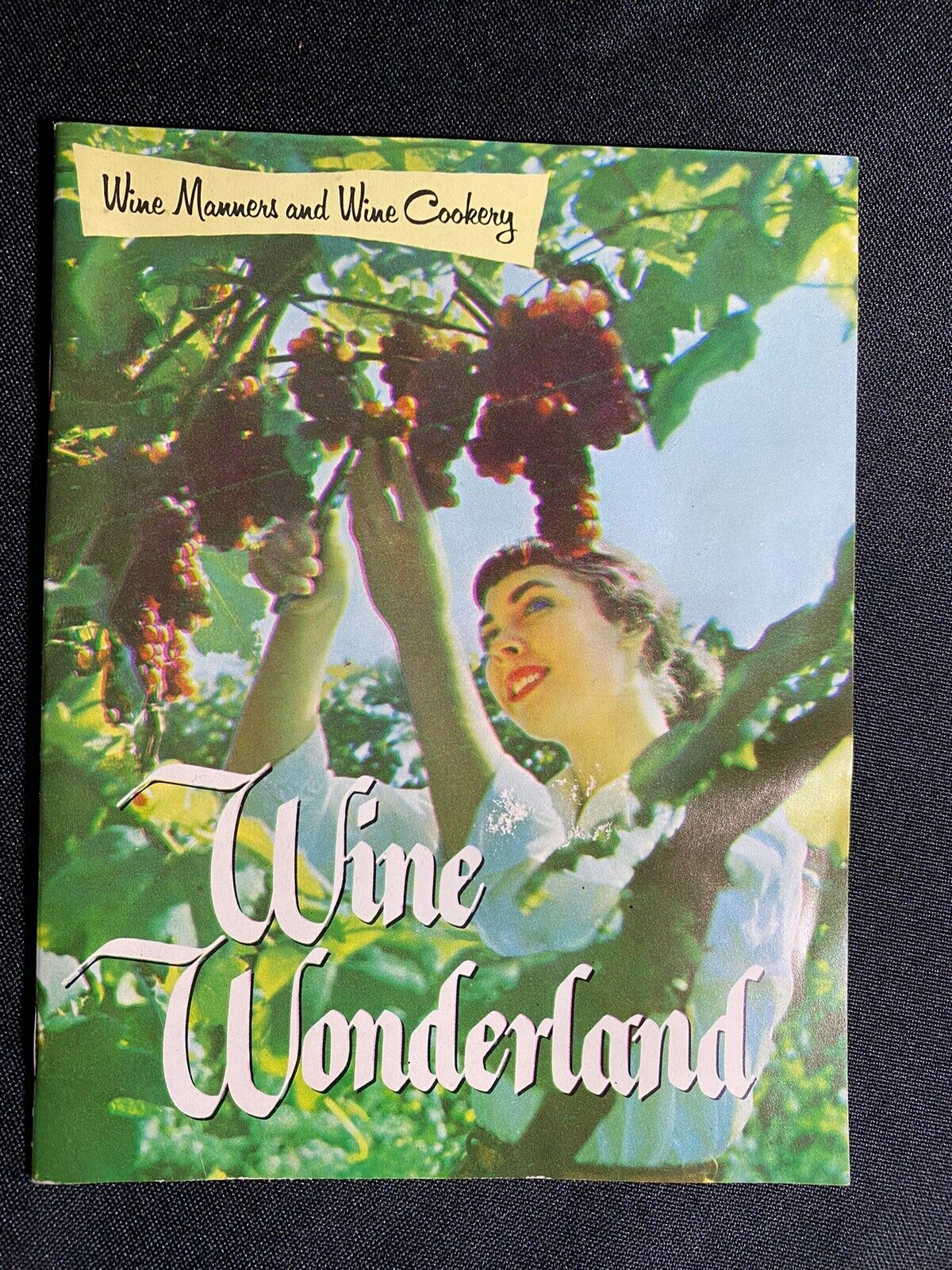 Vintage Wine Recipe Books:  Choosing, Mixing, Cooking With Wine