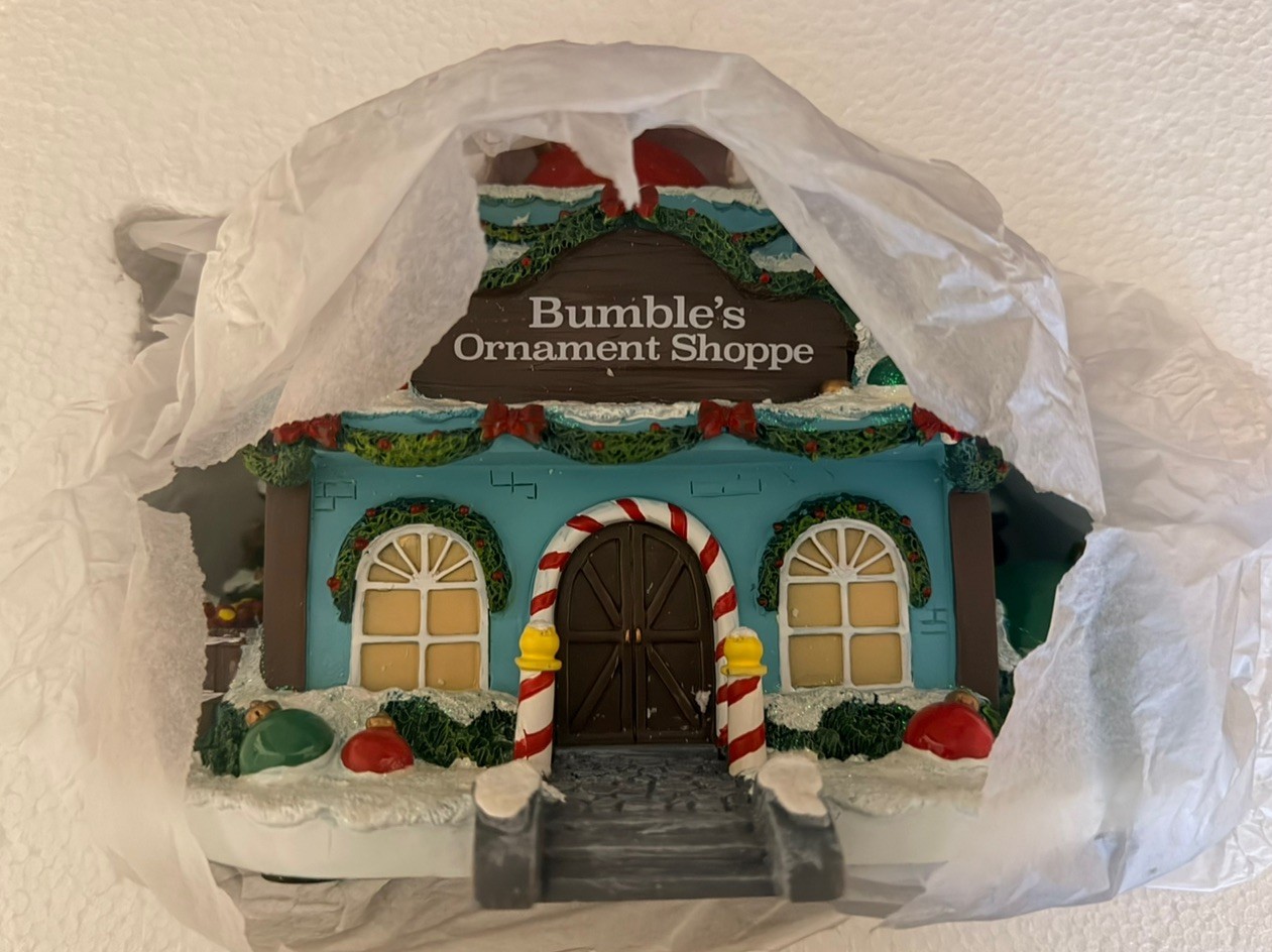 NEW Hawthorne Village Rudolph Bumbles Ornament Shop NEW Hawthorne Village Rudolph Bumbles Ornament Shop