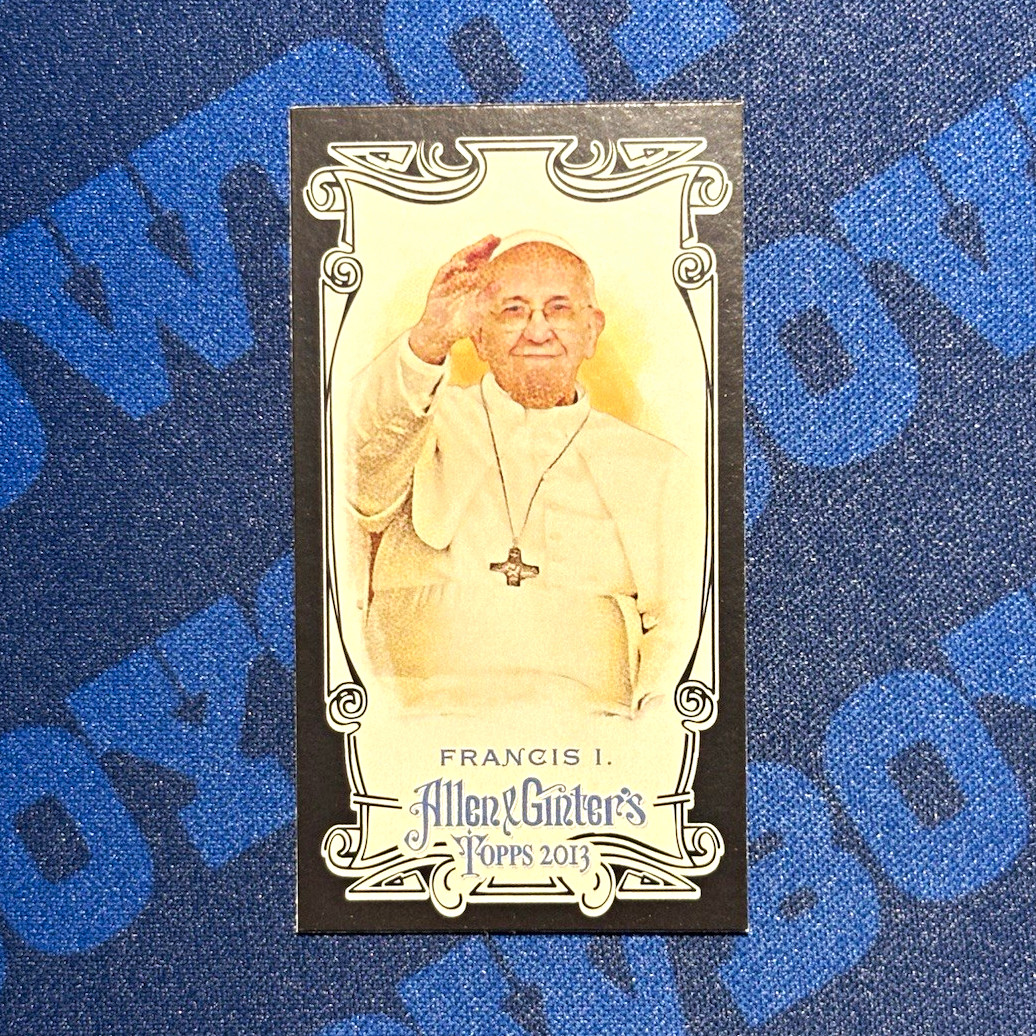 Topps 2013 Allen & Ginter\'s The World\'s Champions Mini Pope Francis I #217 Card