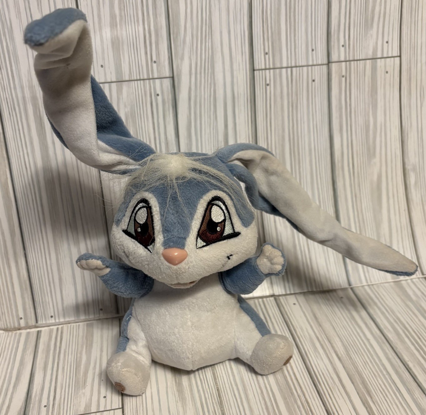 WINX CLUB BLOOM'S PET KIKO RABBIT TALKING PLUSH TOY 2004 RAINBOW MATTEL RARE