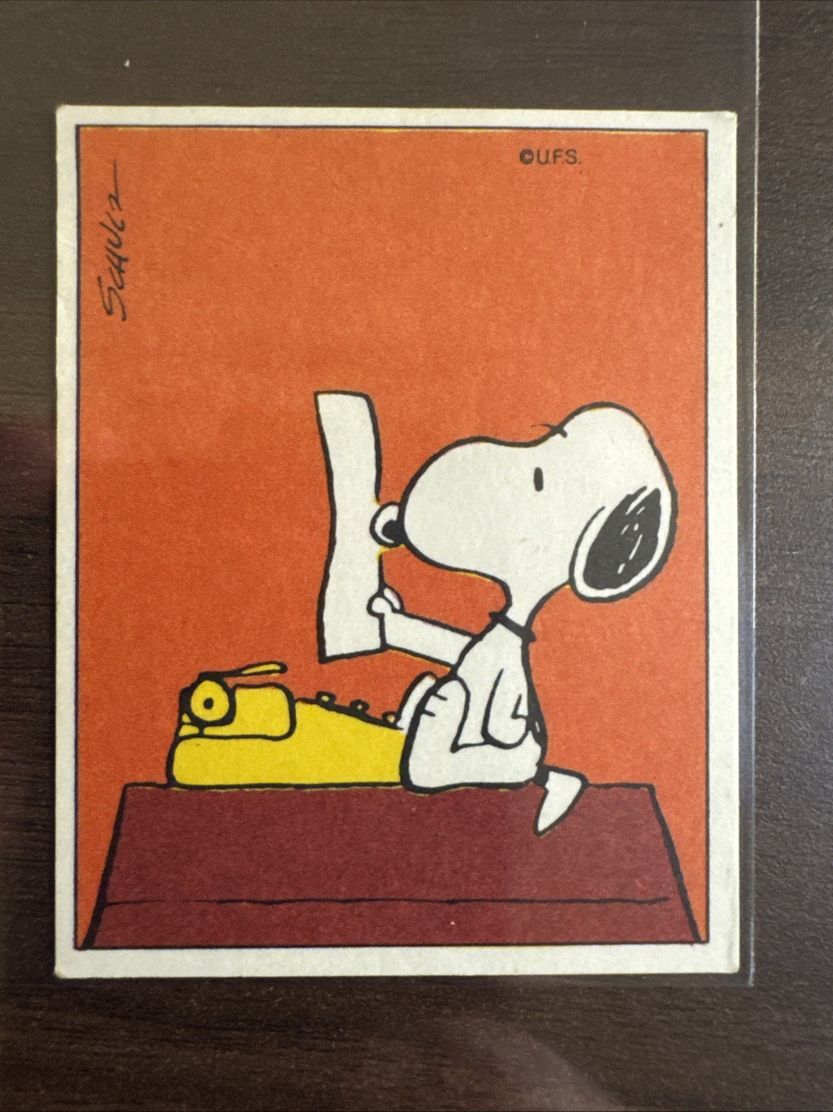 Snoopy (Peanuts), 1971 Le Figurine Di Linus, #77, ~NM
