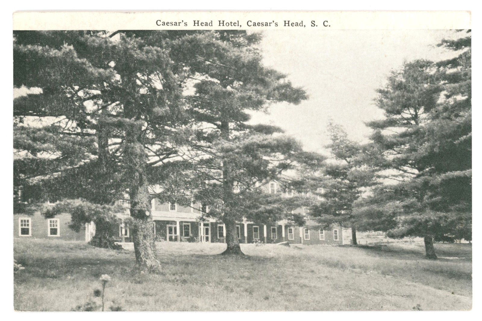 Caesars Head SC Postcard Caesars Head Hotel 1940