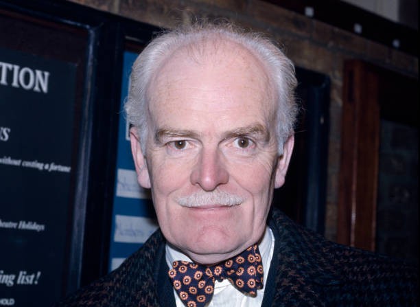 John Barron attending an event in London England circa December 1977 Old Photo