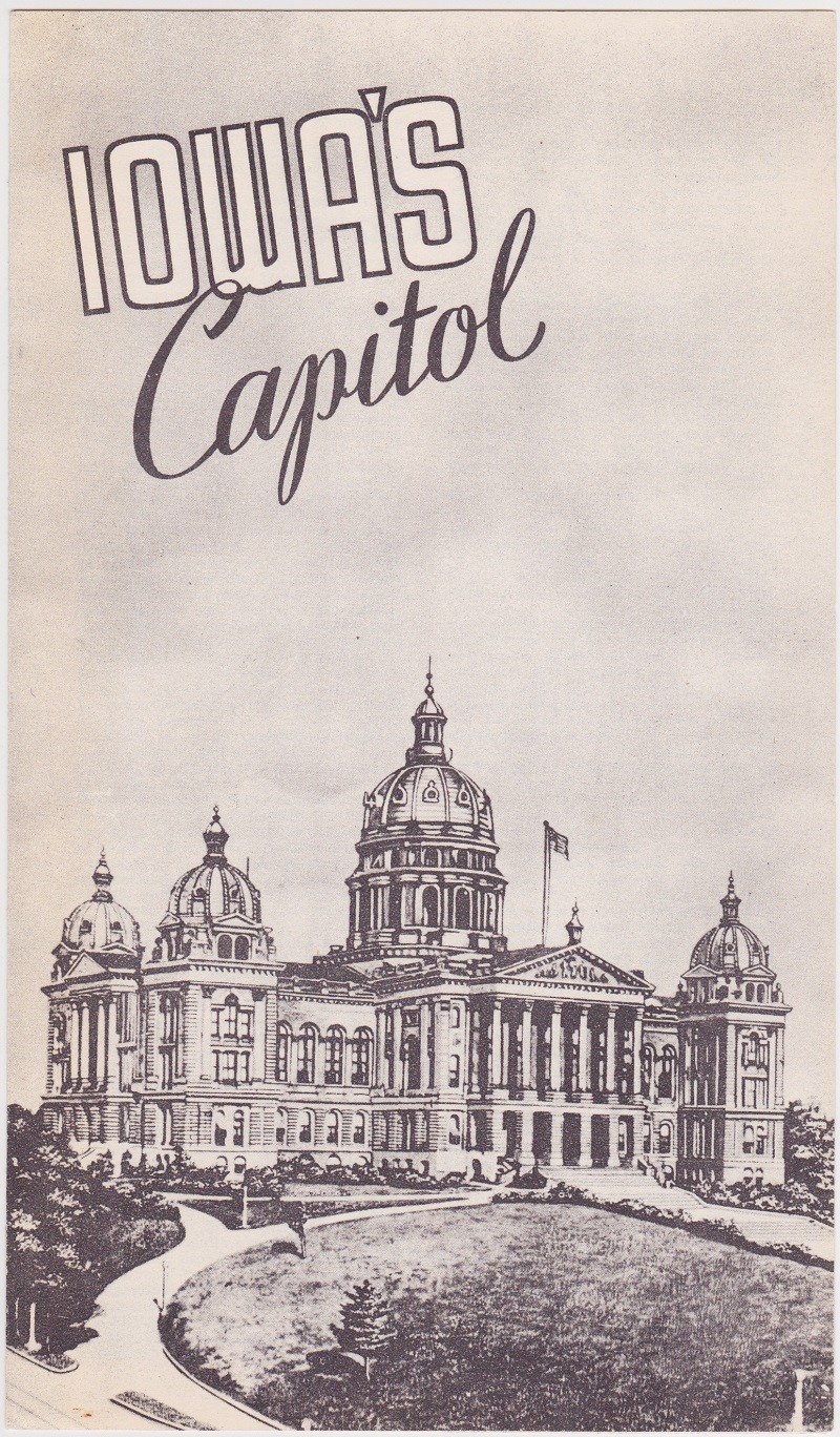c1950 Iowa State Capitol Promotional Brochure