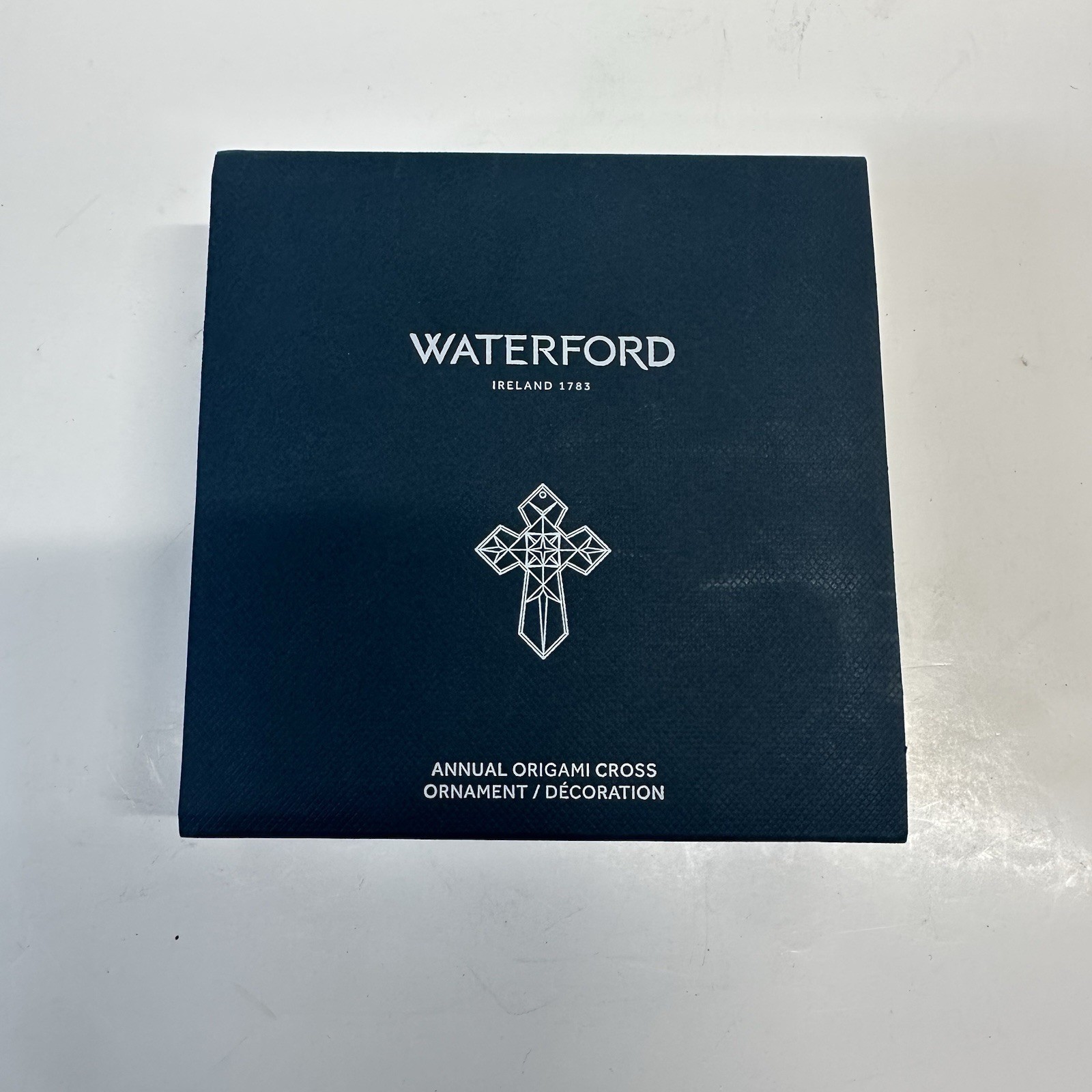 WATERFORD 2024 CHRISTMAS ANNUAL CROSS ORNAMENT 1071512 NEW IN BOX