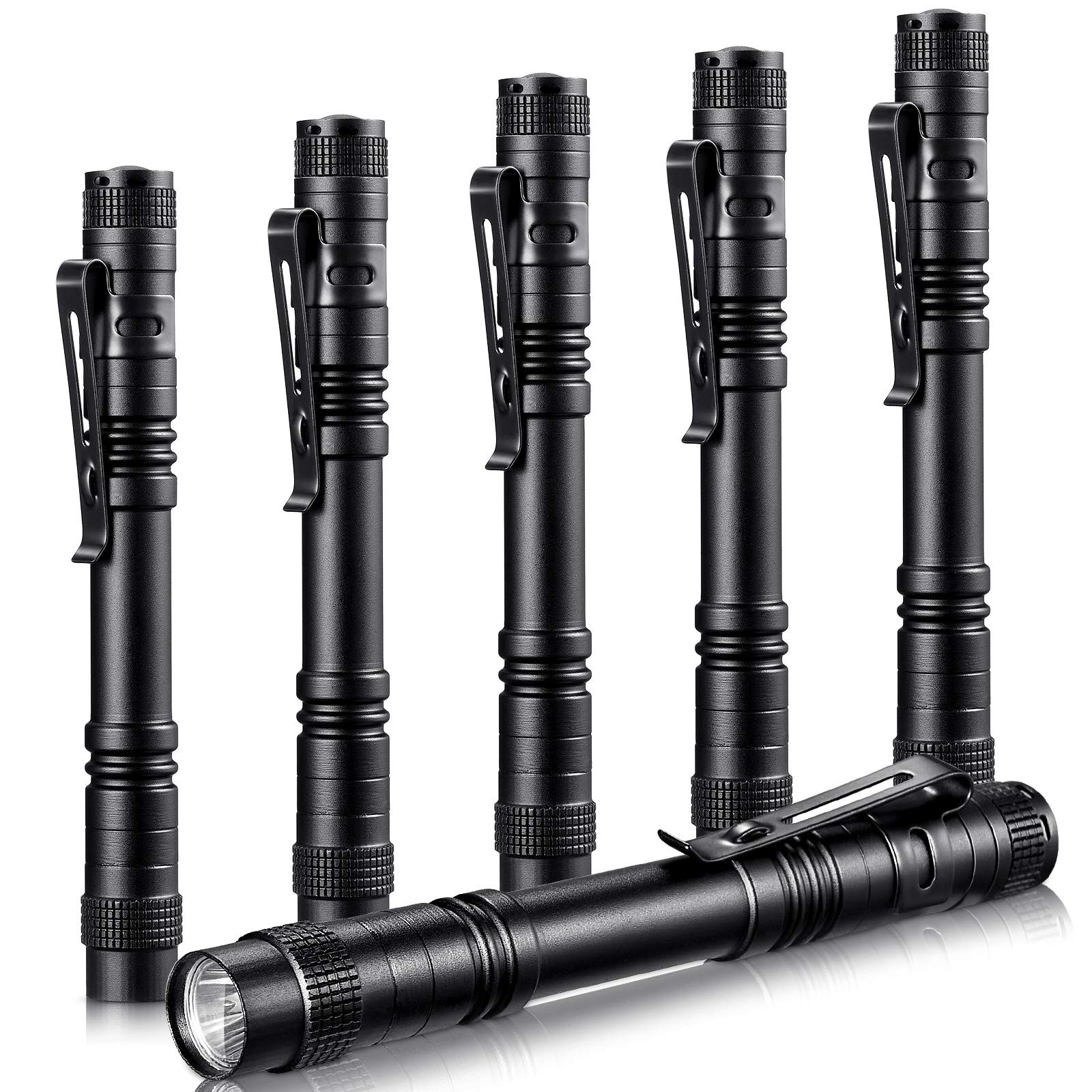 6 Pieces Led Pen Light Flashlight Small Mini Flashlight Pocket Light Penlight 6 Pieces Led Pen Light Flashlight Small Mini Flashlight Pocket Light Penlight