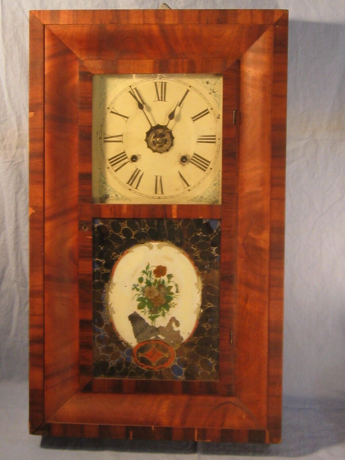 ANTIQUE Ansonia Weight Driven Ogee Clock