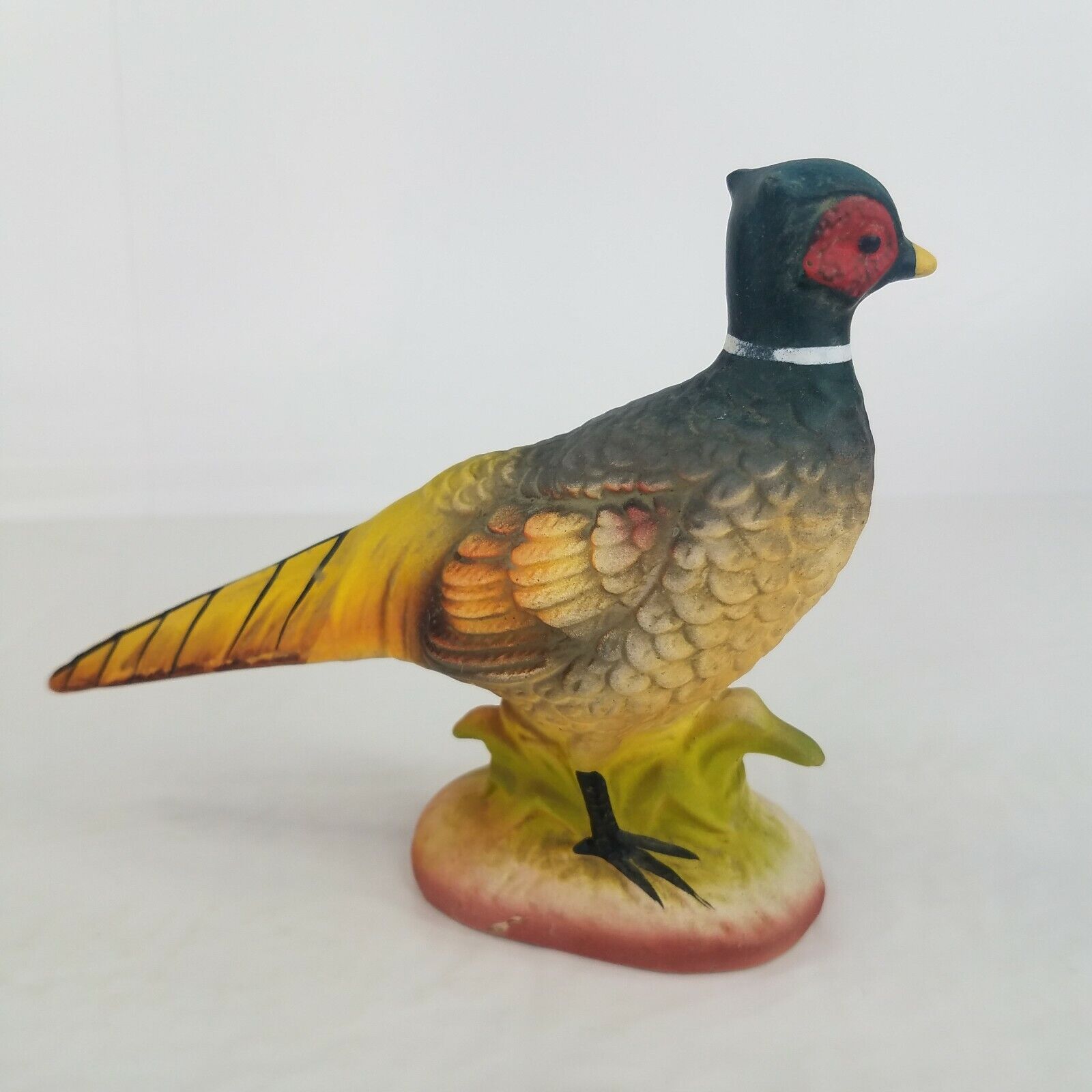 Vintage Napcoware Pheasant Figurine C-6002 National Potteries Co Made in Japan