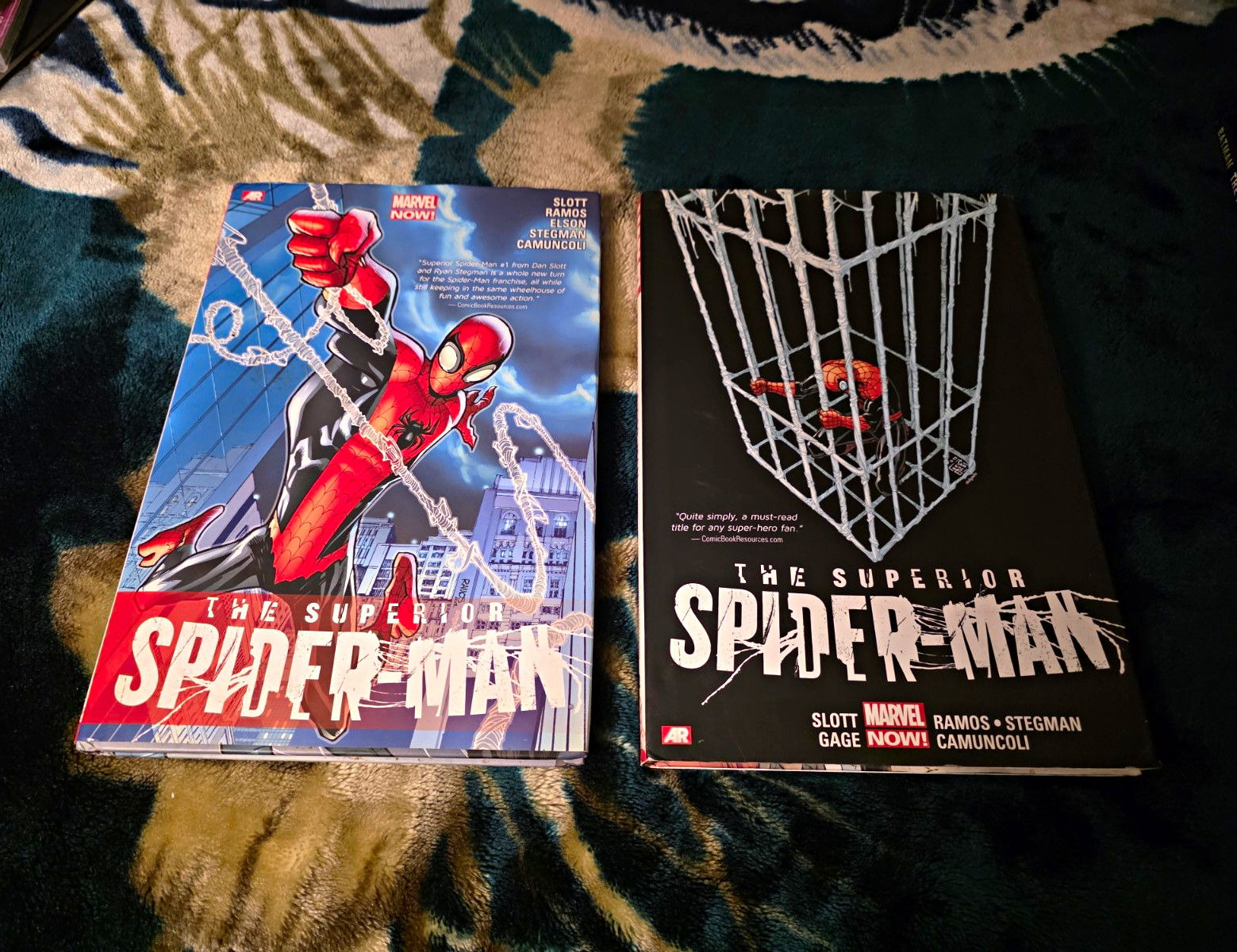 Marvel The Superior Spider-Man Vol 1-2 Graphic Novel Set Lot (2 Books)