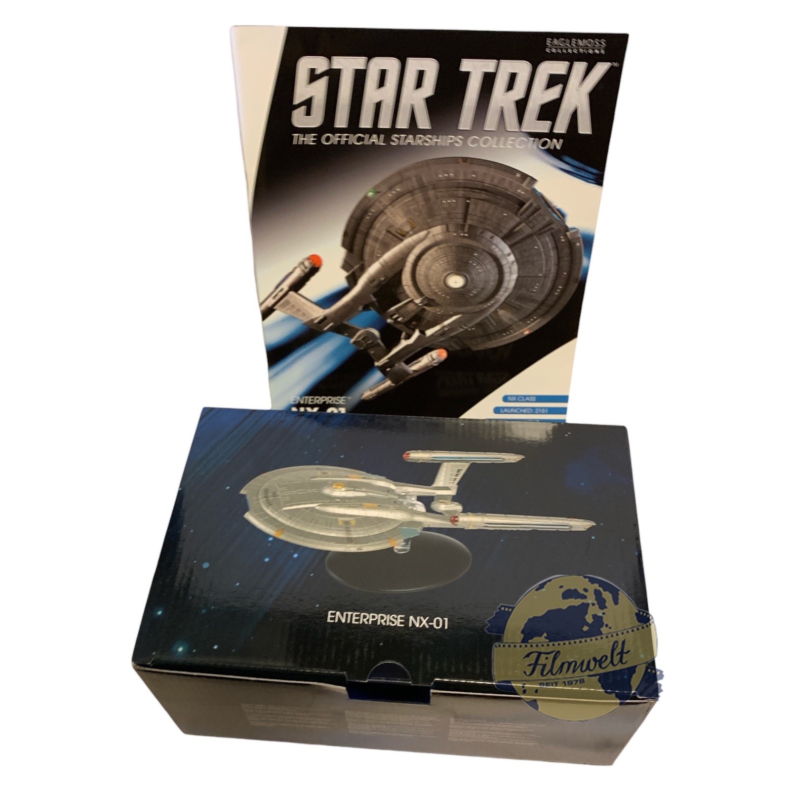 Enterprise NX-01 Eaglemoss XL -  22 cm Star Trek starship with english magazine