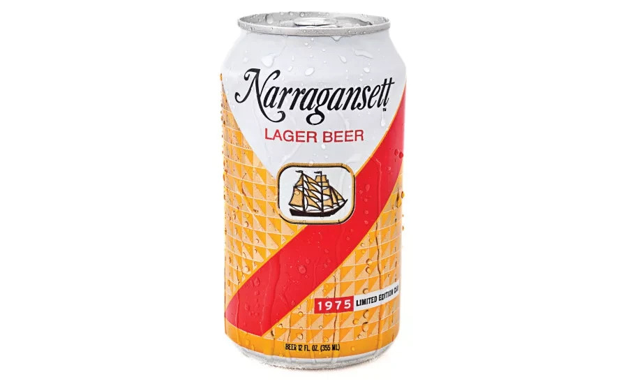 JAWS Movie Collectible - Narragansett Lager Beer 1975 Retro  Can 50TH - EMPTY