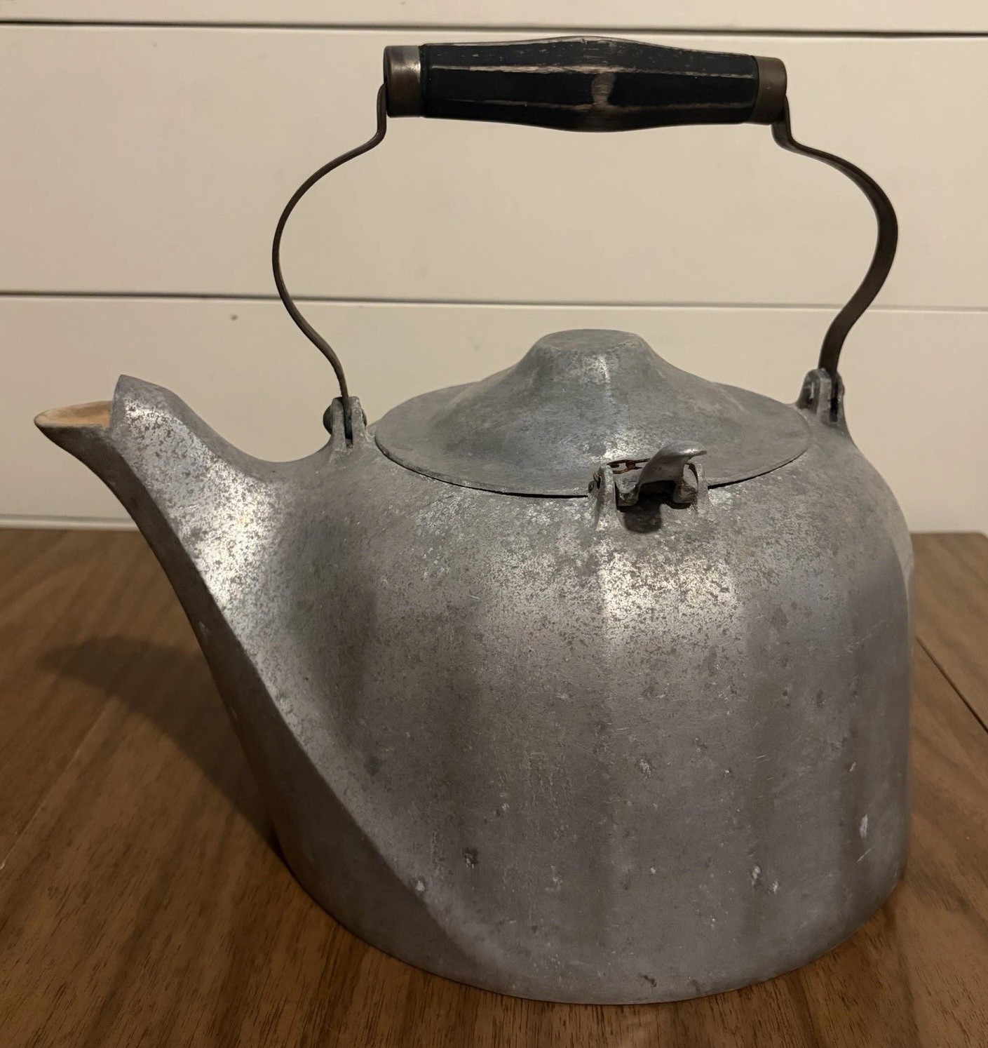 Wagner Ware Sidney O 6 Qt Aluminum Kettle Pat Feb 18 1909 Early