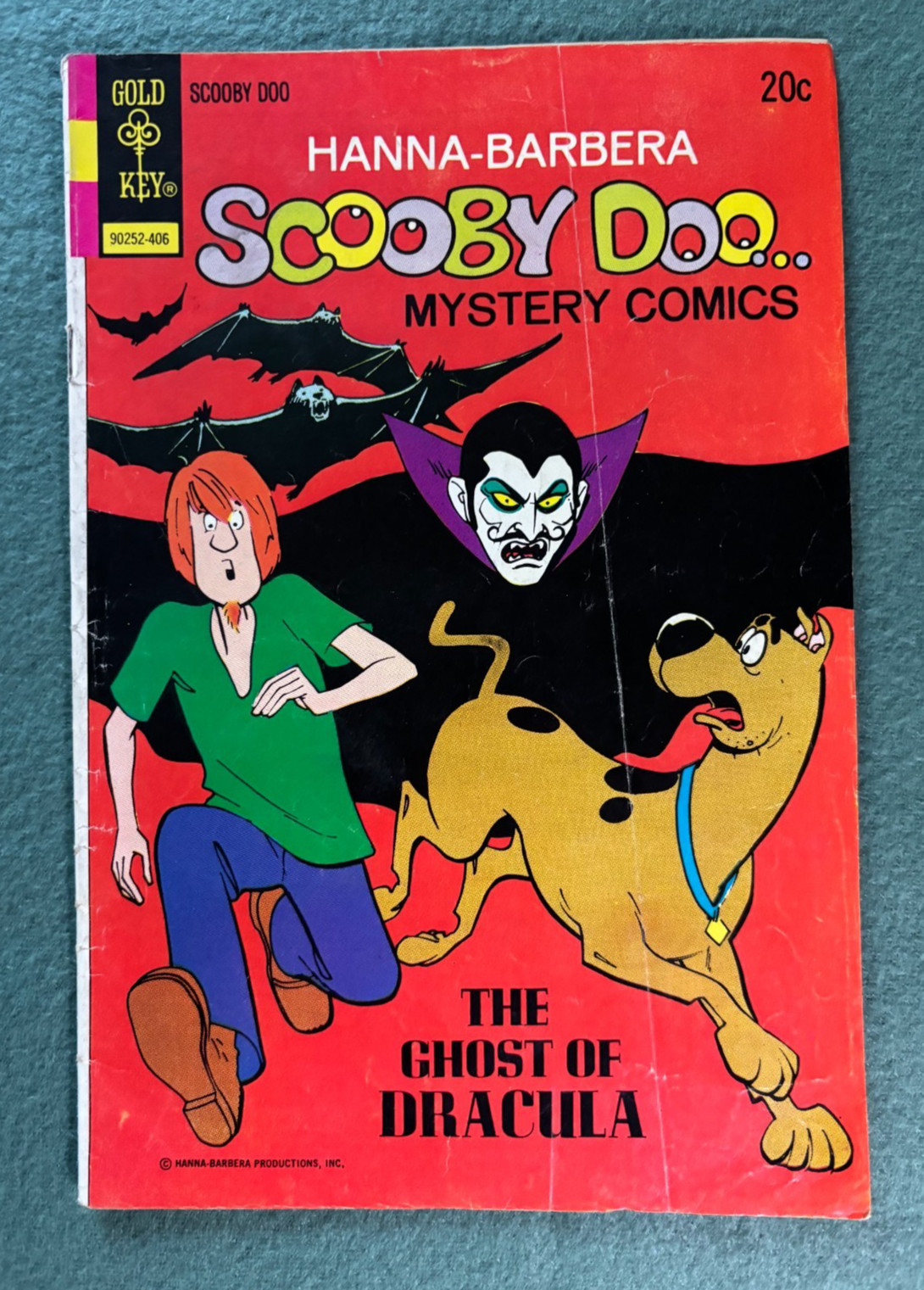 Scooby Doo # 25 (Gold Key 1974) Classic Dracula Cover Scarce Issue VG/F