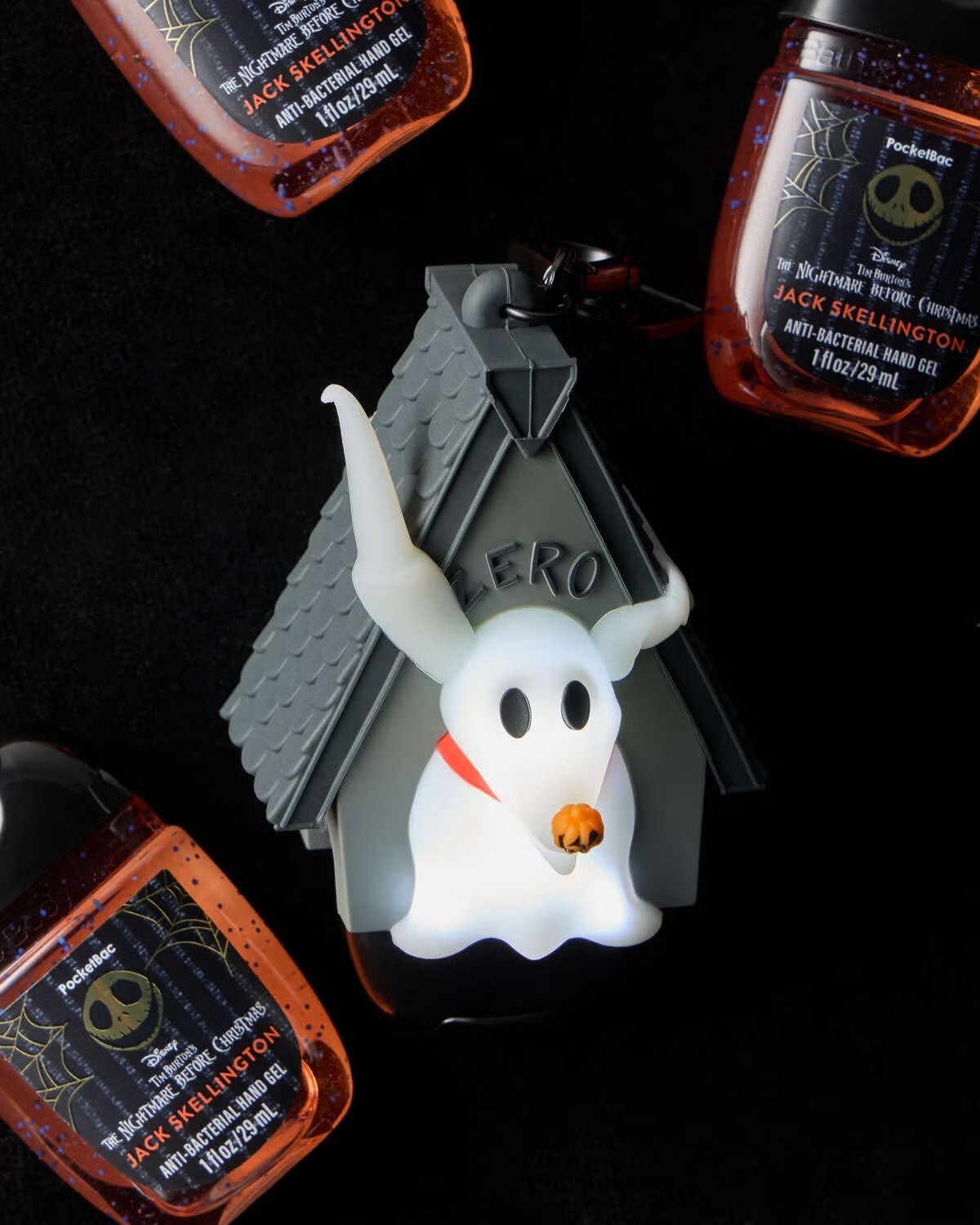 Bath & Body Works Zero PocketBac Holder + Jack Skellington Sanitizer NEW Bath & Body Works Zero PocketBac Holder + Jack Skellington Sanitizer NEW