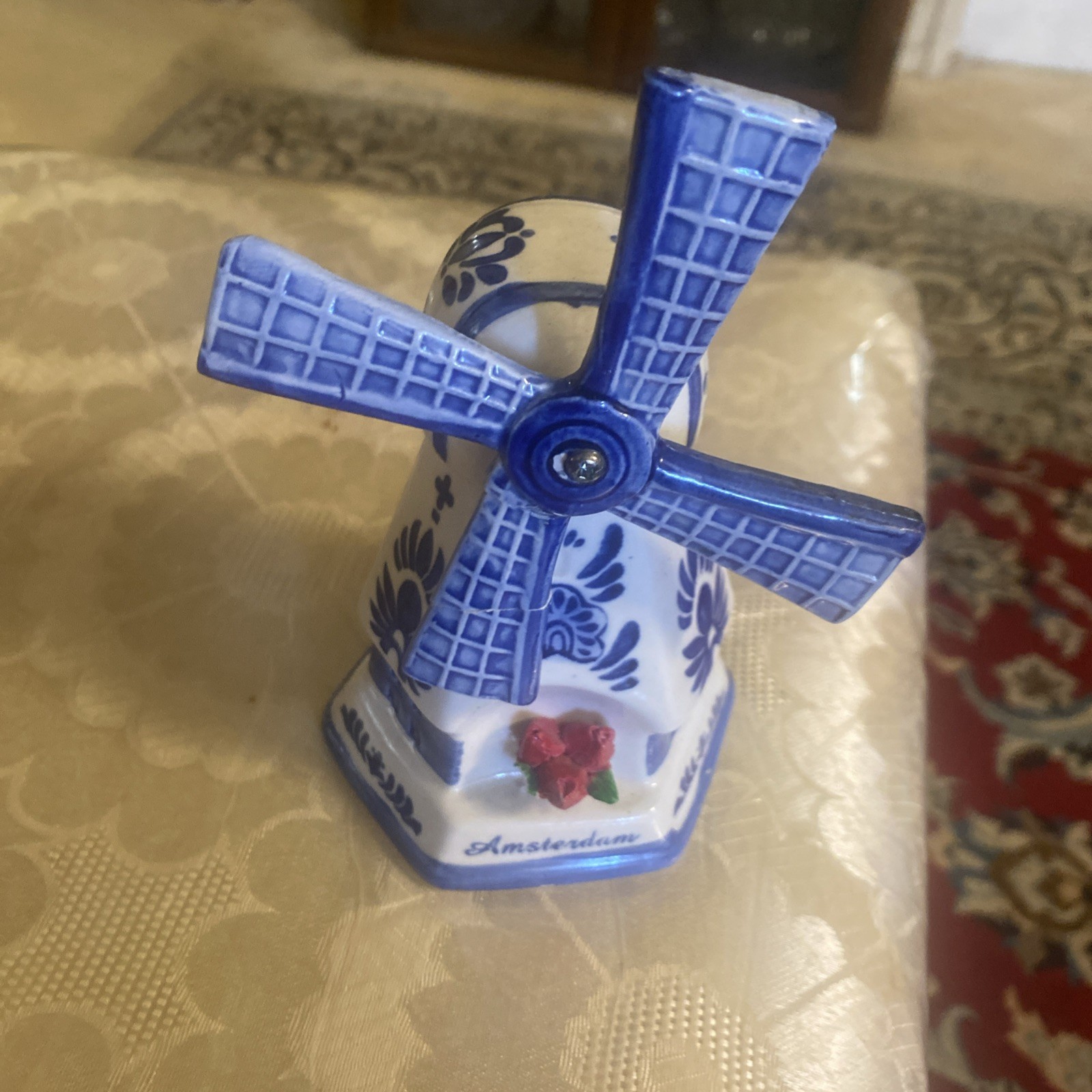 Wintage Ceramic  Windmill  Souvenir Amsterdam
