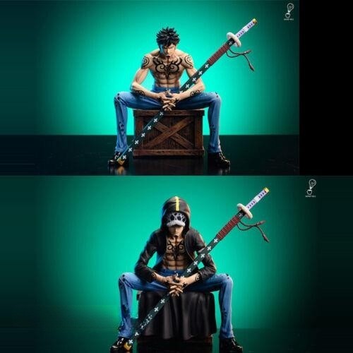 BRAIN-HOLE Studio One Piece Trafalgar D. Water Law Resin Model in stock Sitting