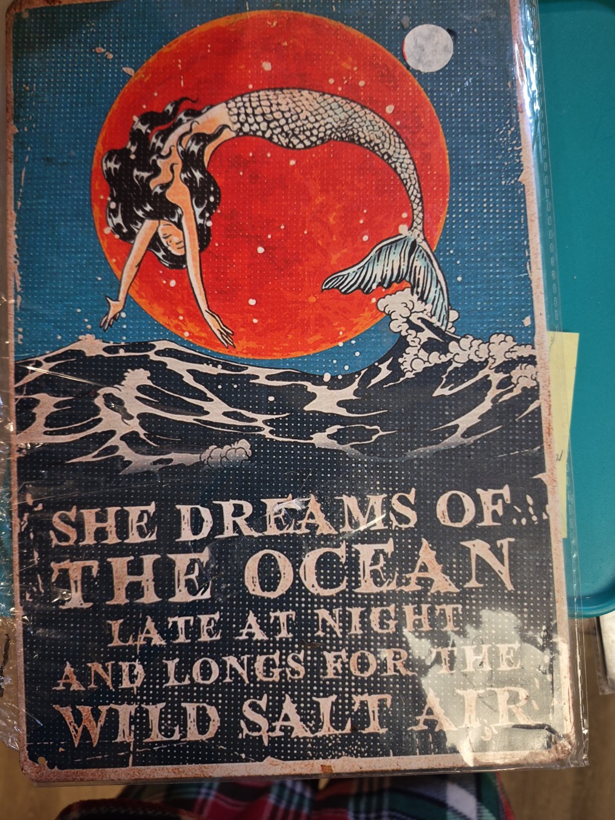 Vintage Mermaid Sign. $28.99 or best offer Vintage Mermaid Sign. $28.99 or best offer