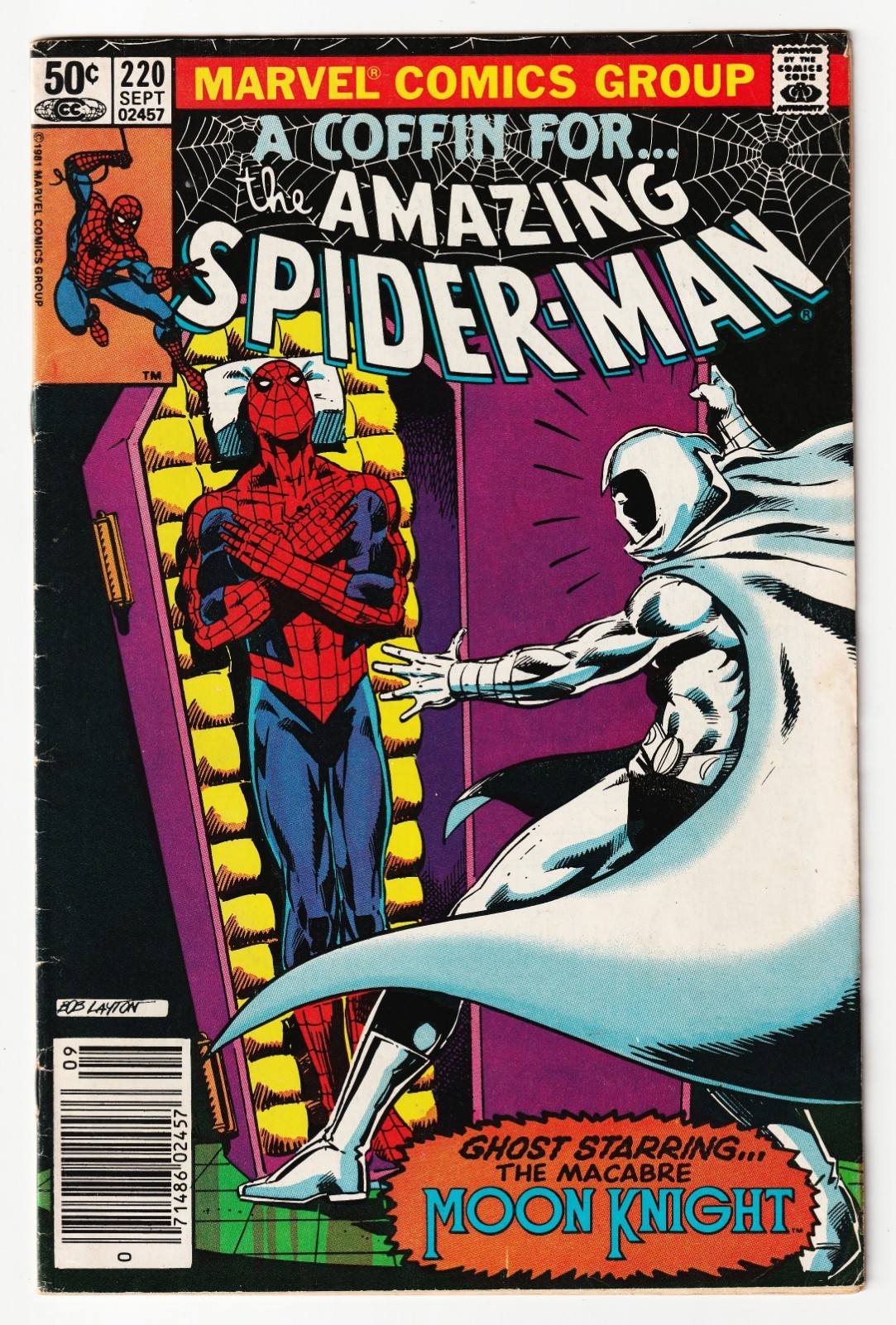The Amazing Spider-Man #220 (1981, Marvel) 1st Print NEWSSTAND COMBINED SHIPPING