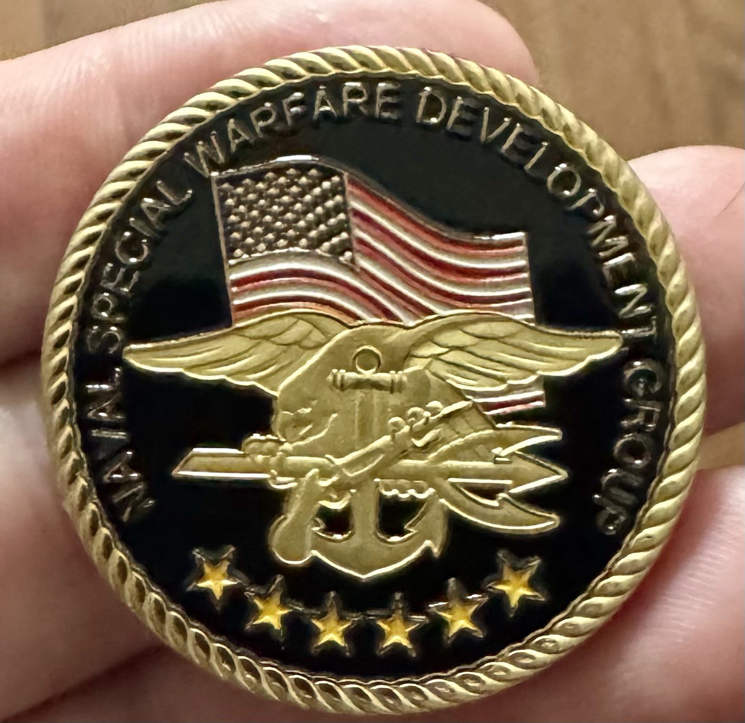 SEAL TEAM SIX (6) CHALLENGE COIN-US Navy Special Warfare Development Group SEAL TEAM SIX (6) CHALLENGE COIN-US Navy Special Warfare Development Group