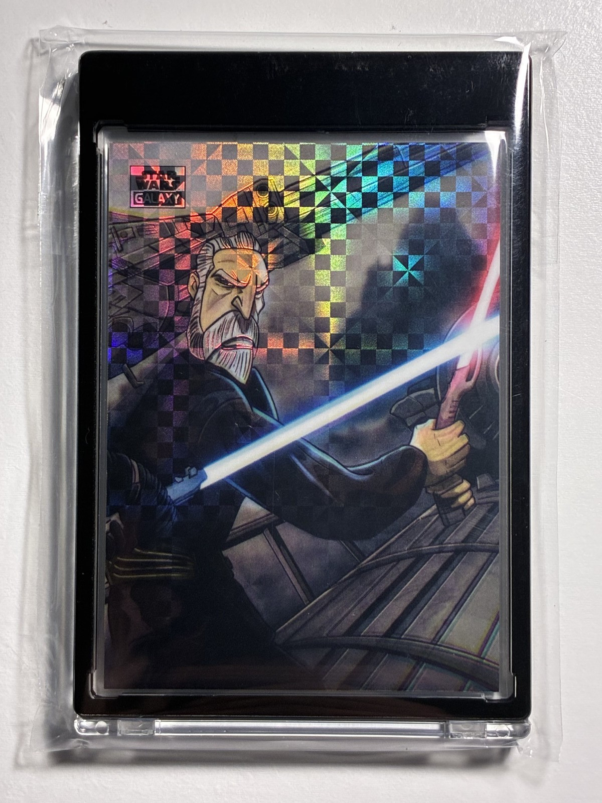 2024 Topps Star Wars Chrome Galaxy Count Dooku AotS #AS-5 X-Fractor /10 2024 Topps Star Wars Chrome Galaxy Count Dooku AotS #AS-5 X-Fractor /10
