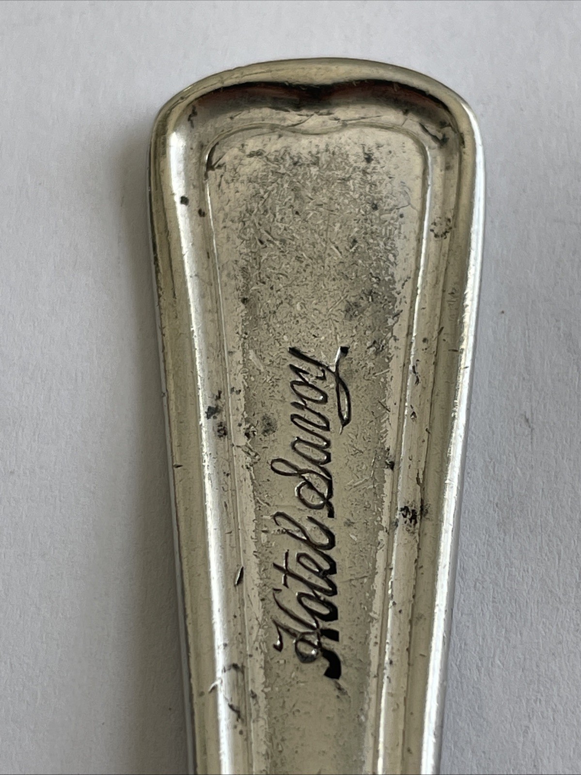 Hotel Savoy Vintage Souvenir Spoon Collectible Hotel Savoy Vintage Souvenir Spoon Collectible