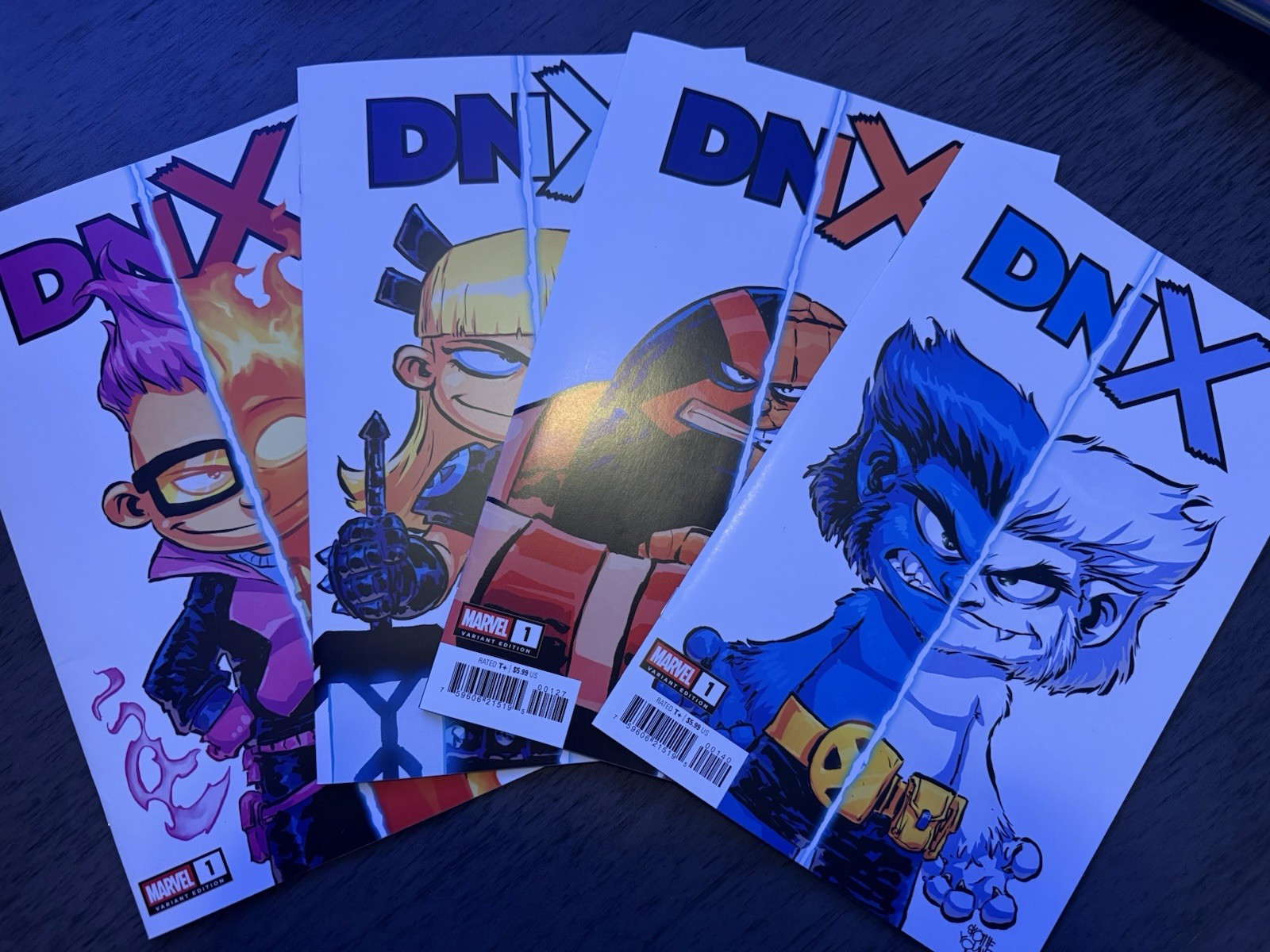 DNX #1 Skottie Young Display Box Exclusive + 3 Blind Bag Bundle Marvel Comics DNX #1 Skottie Young Display Box Exclusive + 3 Blind Bag Bundle Marvel Comics