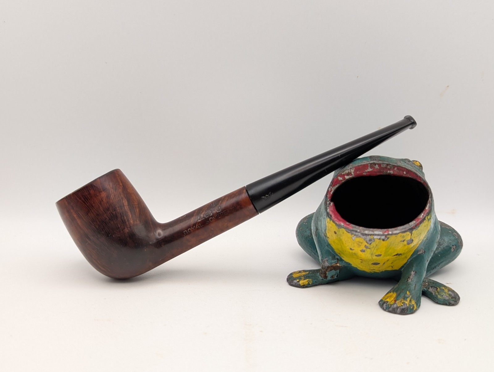 Vintage MarxMan Mel-O Royal Sovereign Dunsboro Billiard Estate Tobacco Pipe