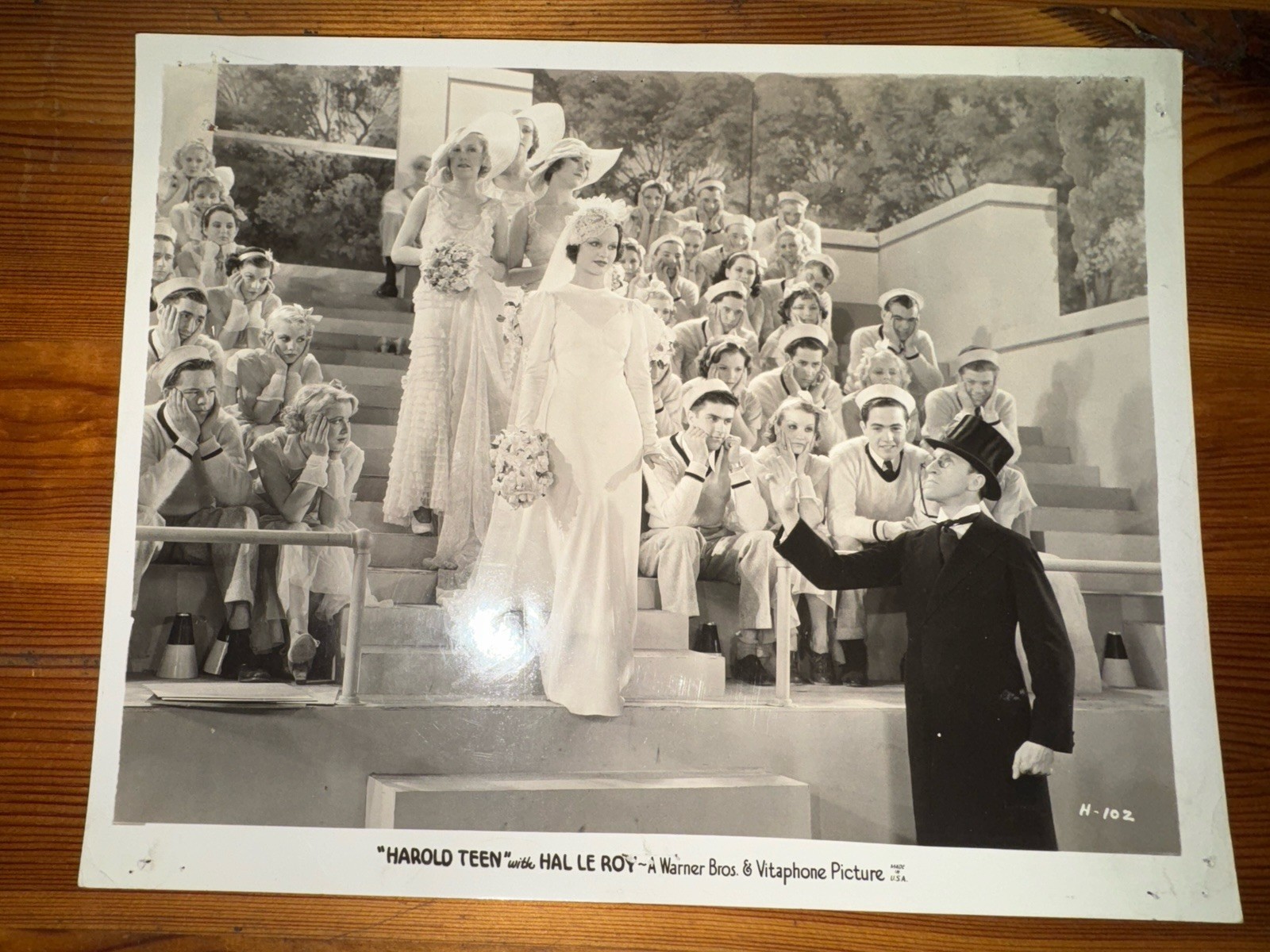 1934 Harold Teen Hal Le Roy Rochelle Hudson Original 8x10 Warner Bros Still