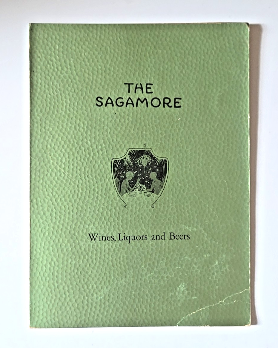 The Sagamore Vintage Menu - 
