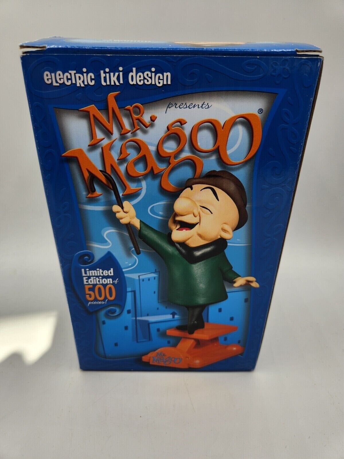Electric Tiki Design Mr. Magoo Limited Numbered, with COA and Box