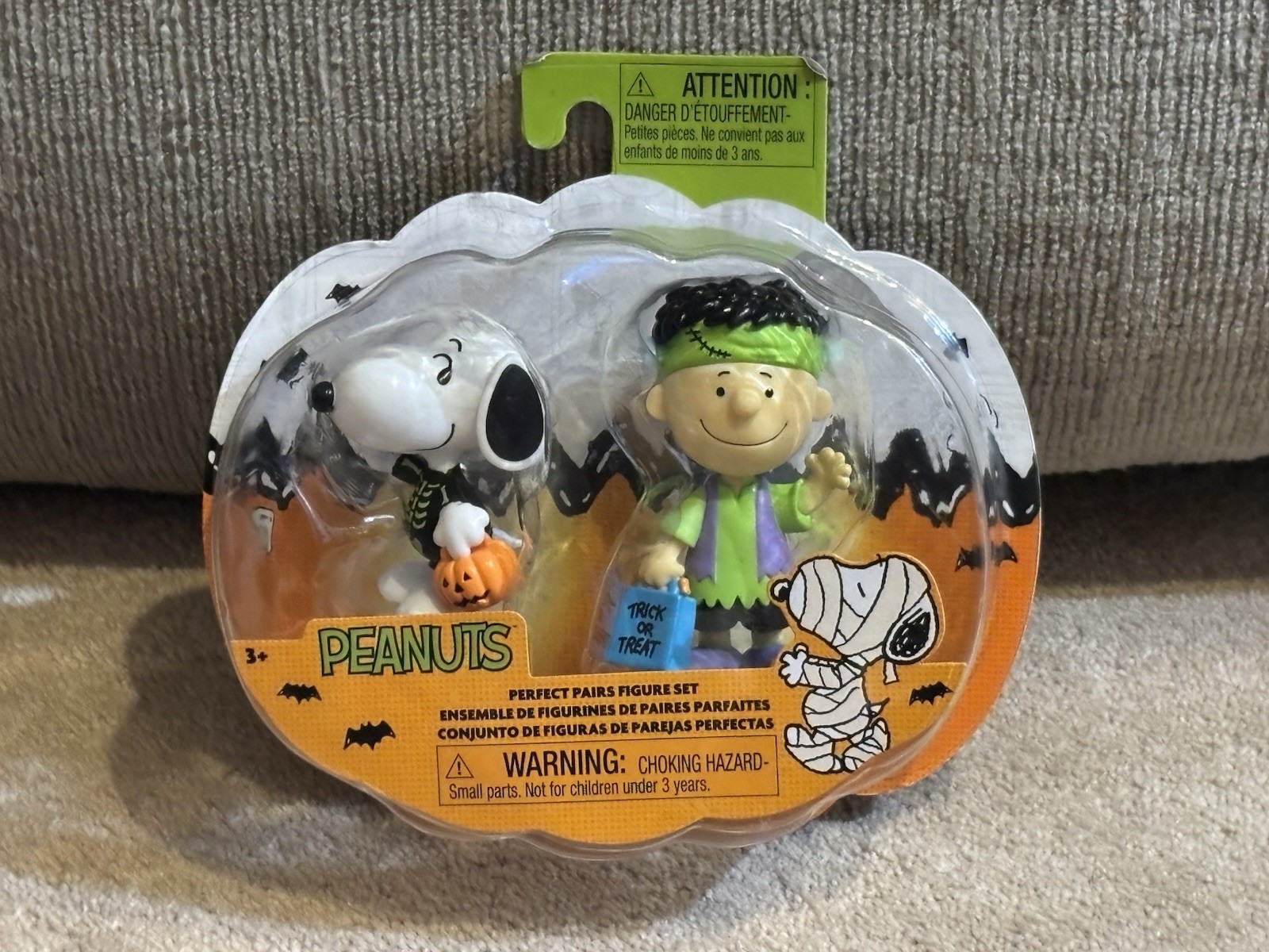 2026 - SNOOPY & CHARLIE BROWN - PEANUTS - Perfect Pairs Figure - HALLOWEEN Set