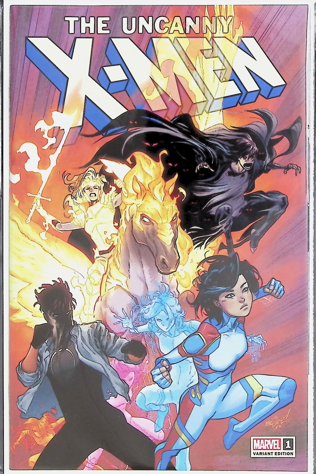 Uncanny X-Men #1  2nd Print 1:25 David Marquez Variant 1st App. Outliers Marvel