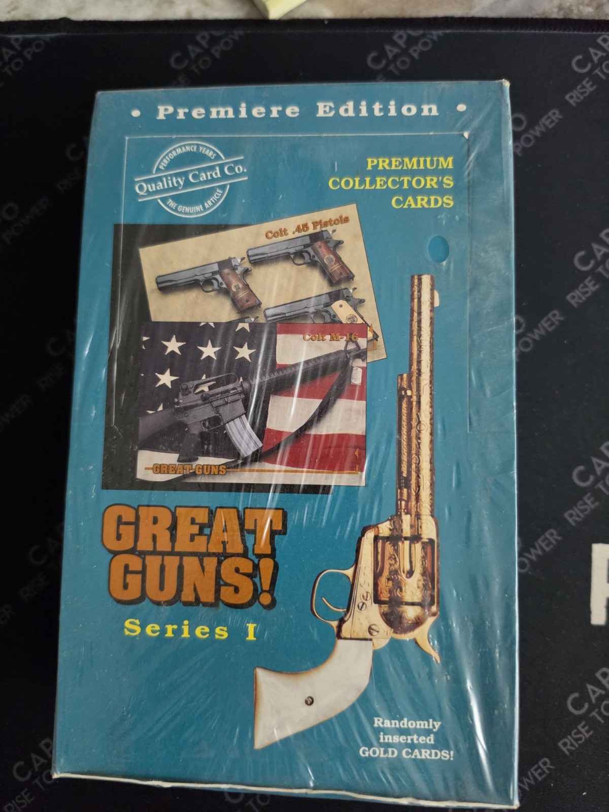1993 Great Guns Series 1 Premiere Edition Sealed Trading Card Box 36 Pks - NOS 1993 Great Guns Series 1 Premiere Edition Sealed Trading Card Box 36 Pks - NOS