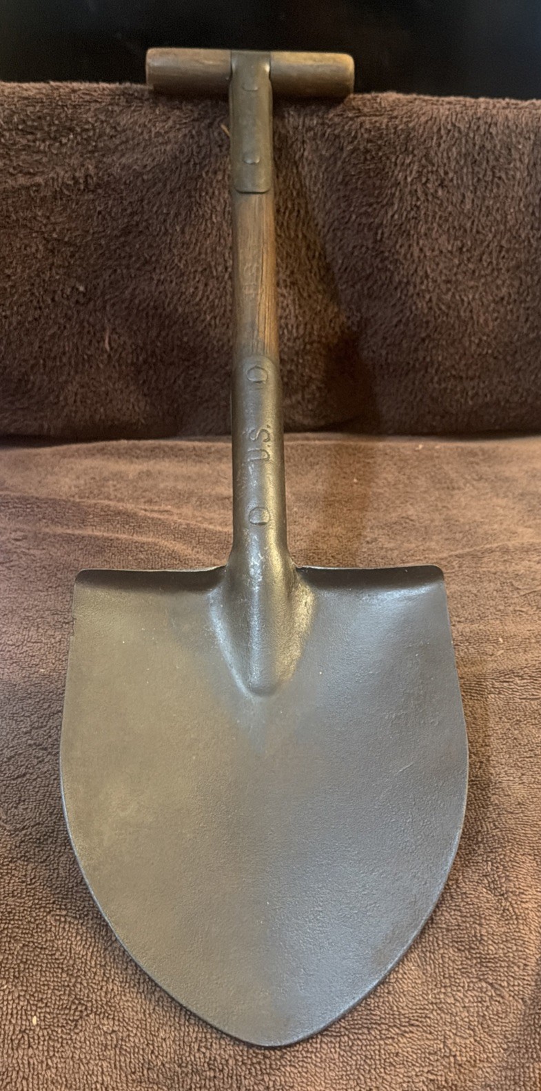 US Army Trench Shovel  T-Handle M1910 Vintage WW1 WW2 Original