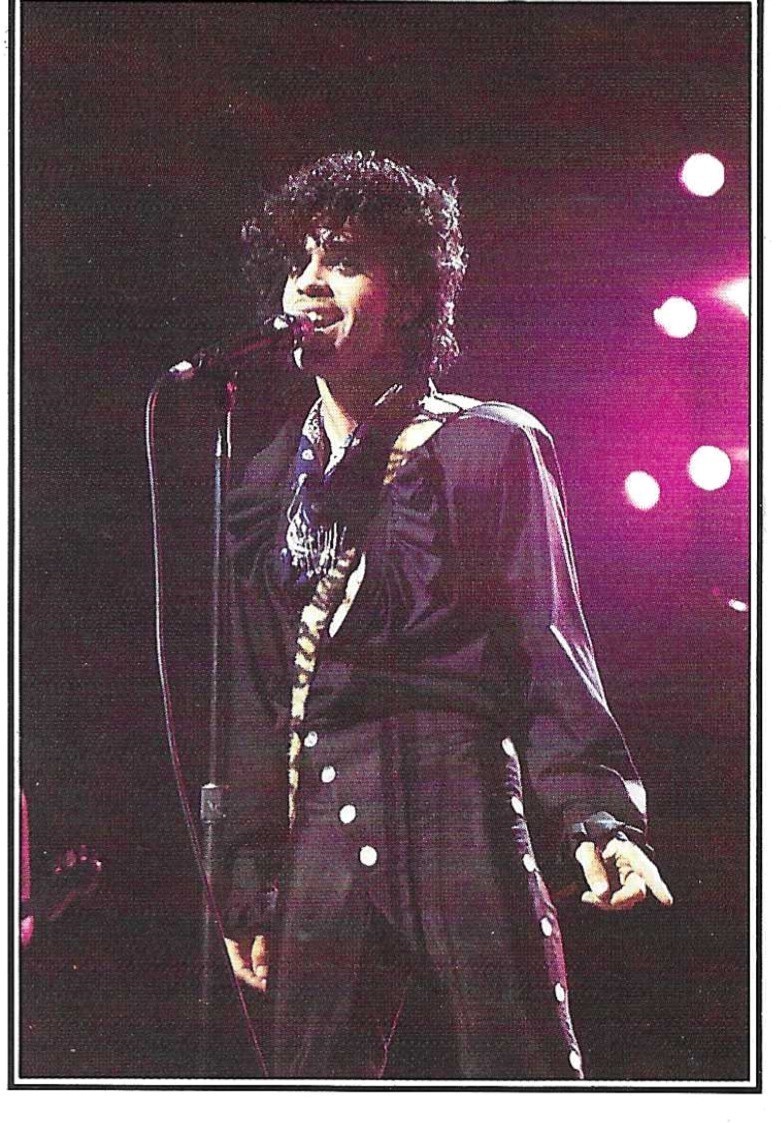 Prince / Original Sticker / Trading Card / Smash Hits 85 / German Edition / # 13