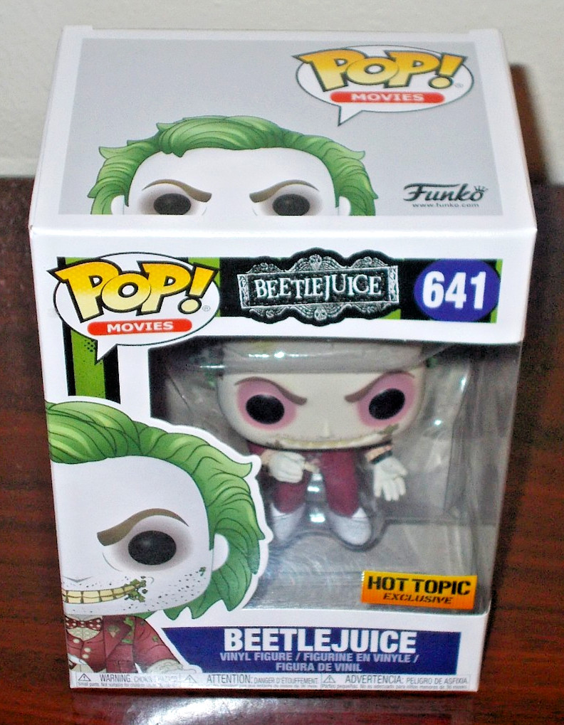 Funko Pop Beetlejuice In Tux - Hot Topic (Exclusive) #641 new