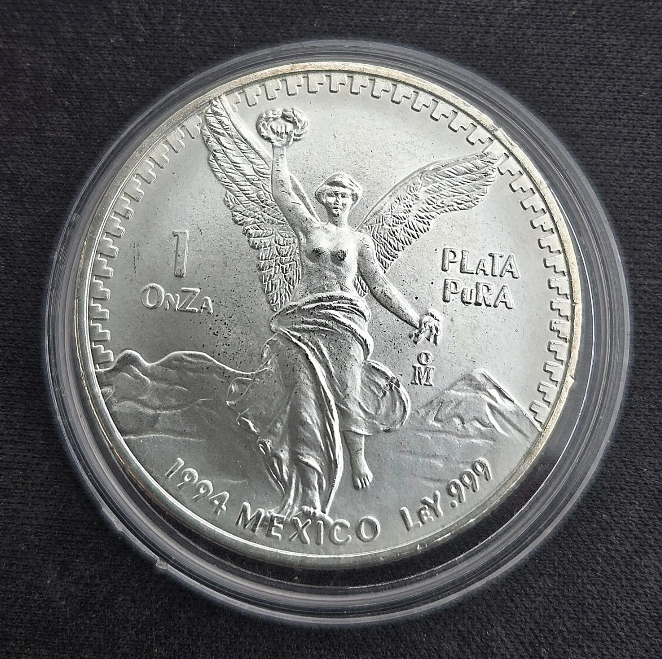 1994-Mo Mexico 1 oz SiIver Libertad Onza BU
