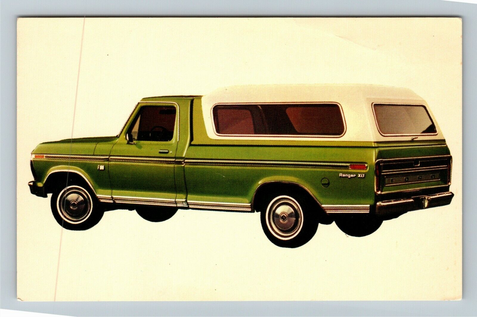Advertisement For 1973 Ford Pickups Vintage Postcard