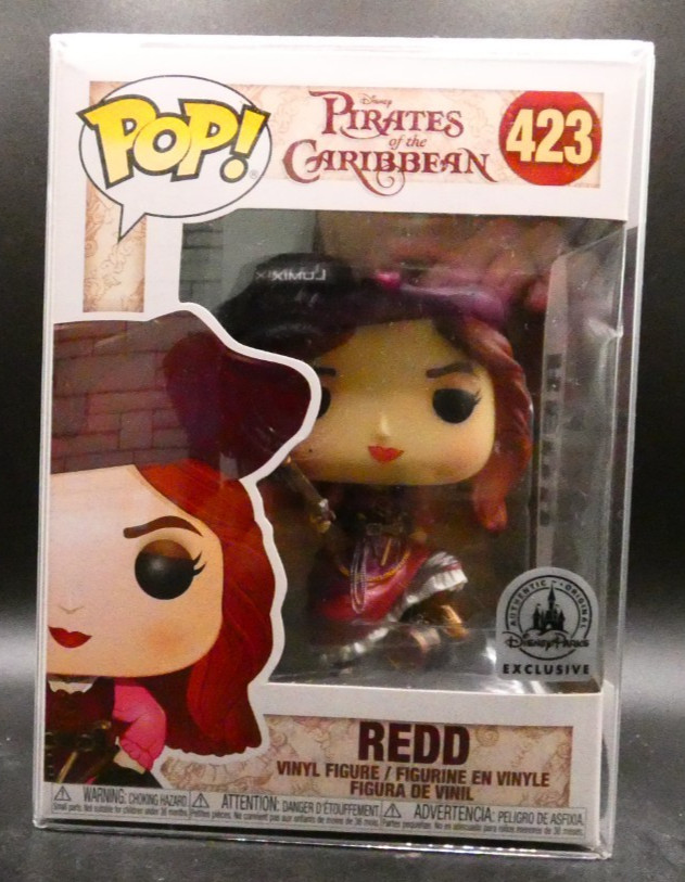 Funko Pop Vinyl Pirates of the Caribbean Redd #423 Disney Parks Exclusive 2019