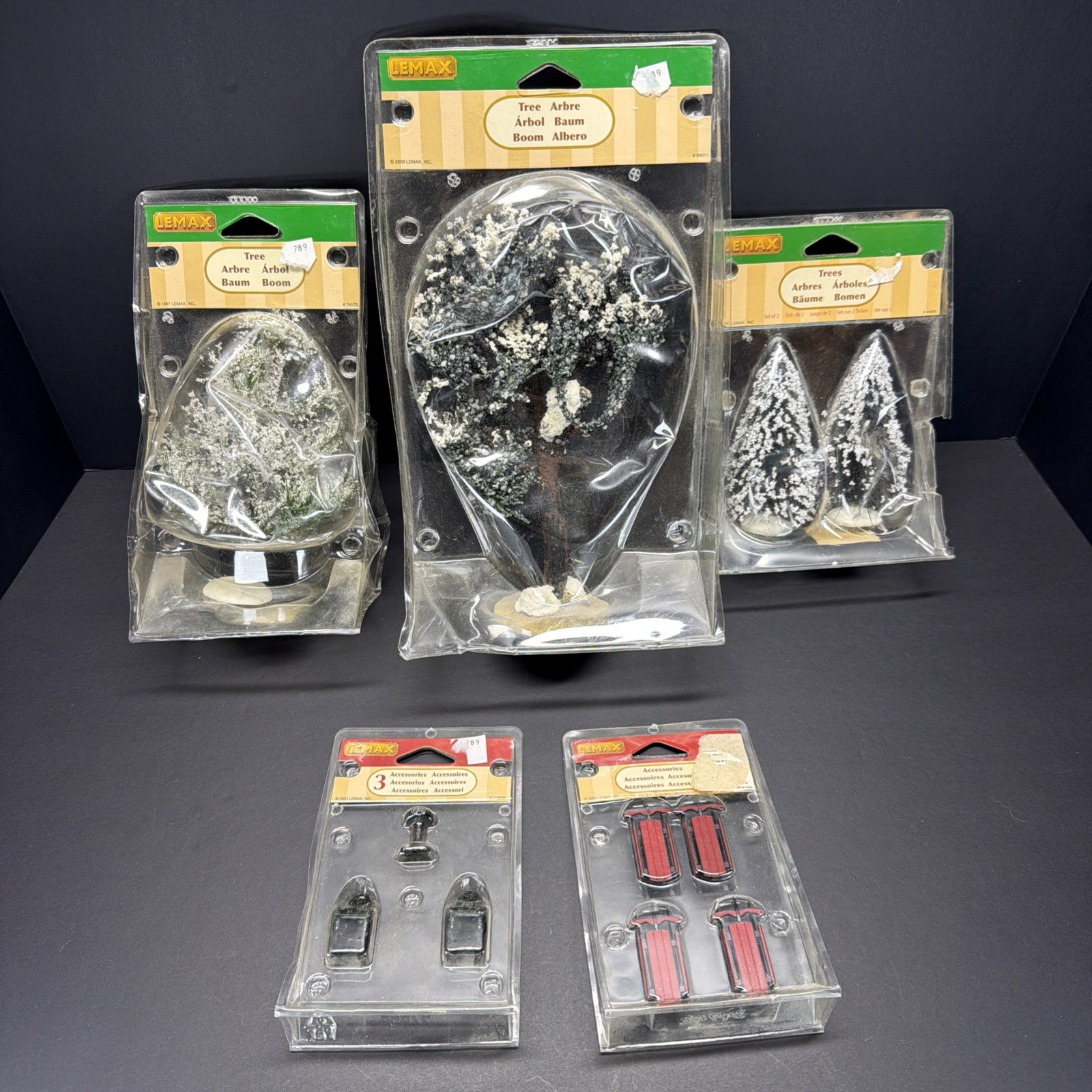 Lemax Figurine/Accessory Lot Of 5 NEW Lemax Figurine/Accessory Lot Of 5 NEW
