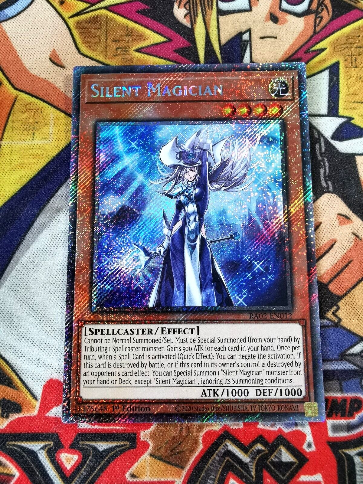 Silent Magician ra02-en012 (NEW) Platinum-Secret Yu-Gi-Oh