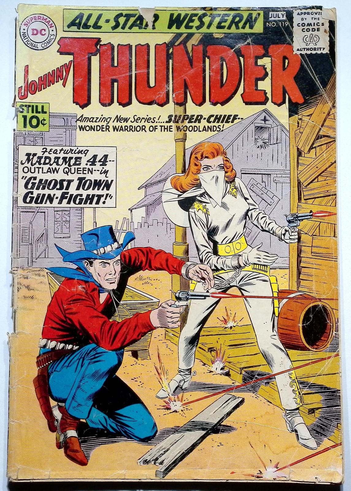 All-Star Western #119 1961 DC Silver Comic Book GD