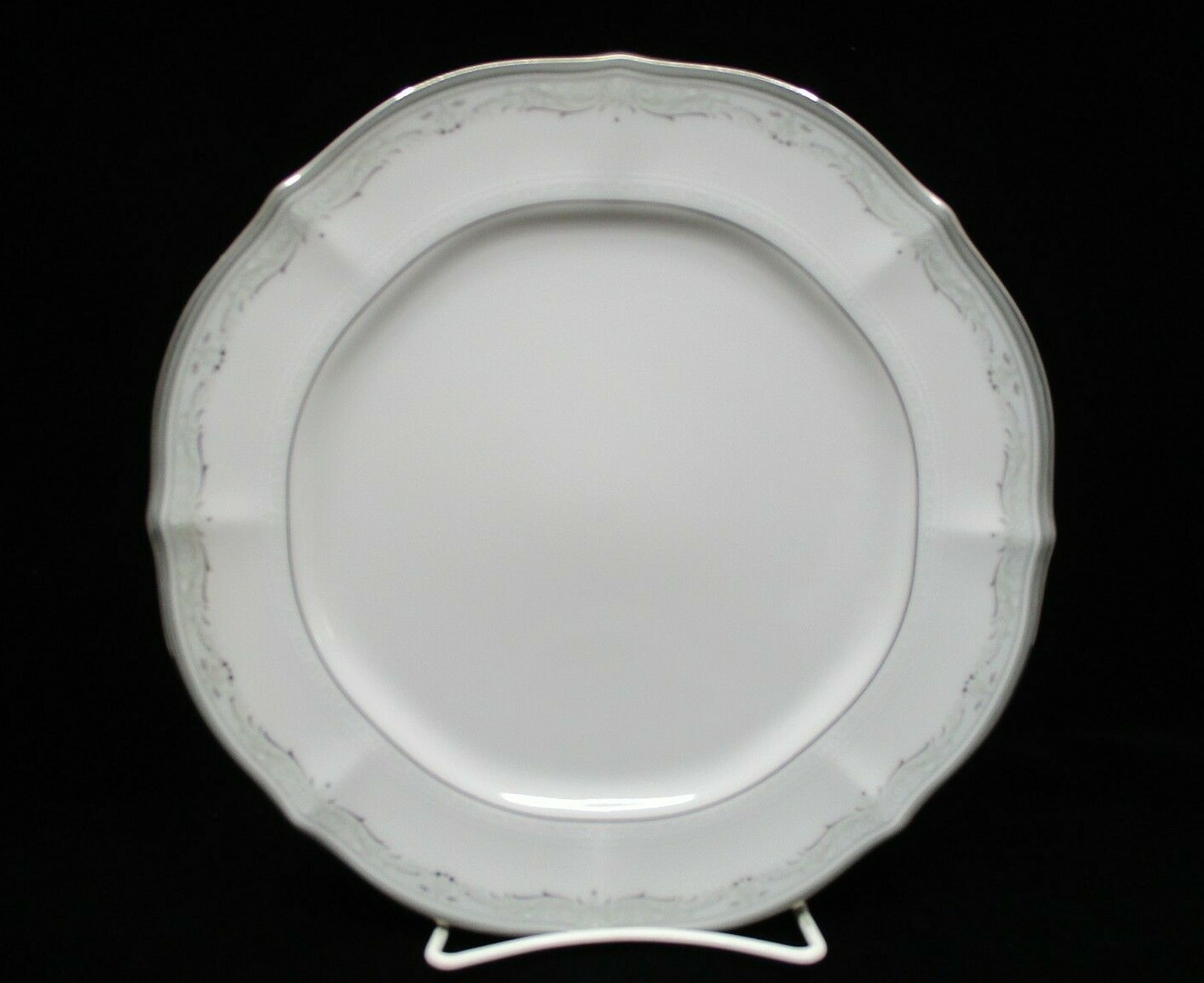 NORITAKE WHITMORE SALAD PLATE   - 8 3/8