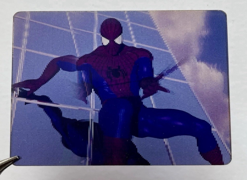 1996 MARVEL MOTION VIRTUAL VISION #3 SPIDER-MAN VIRTUAL    3-D   VISION 