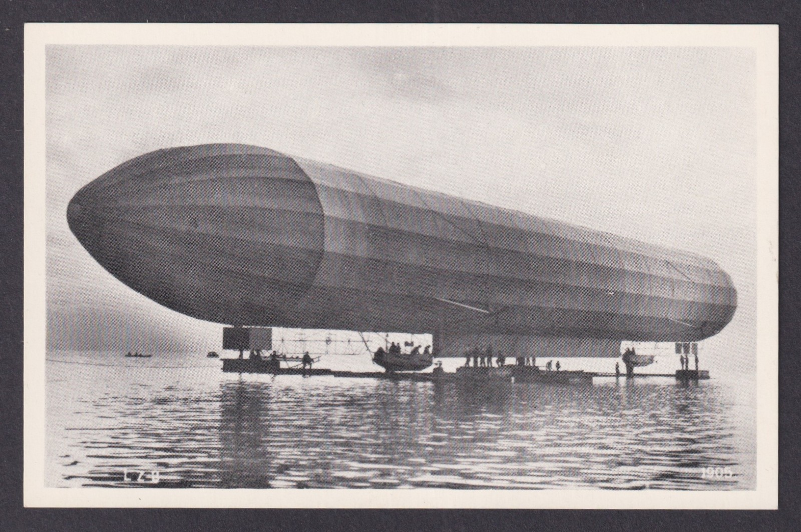 Vinatge postcard GERMANY, Zeppelin LZ3, Airship