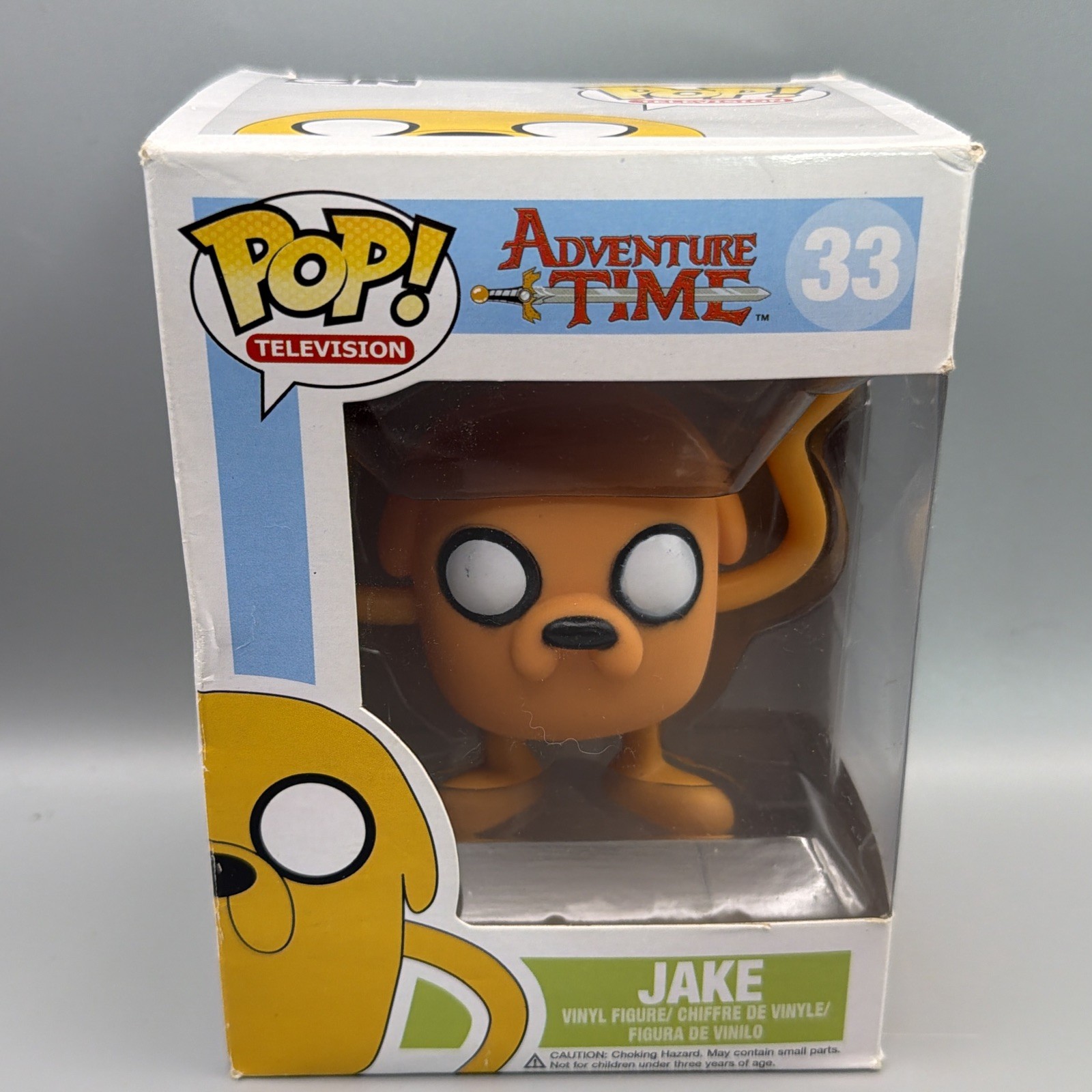 Funko Pop Vinyl: Adventure Time Jake the Dog #33 Cartoon Network