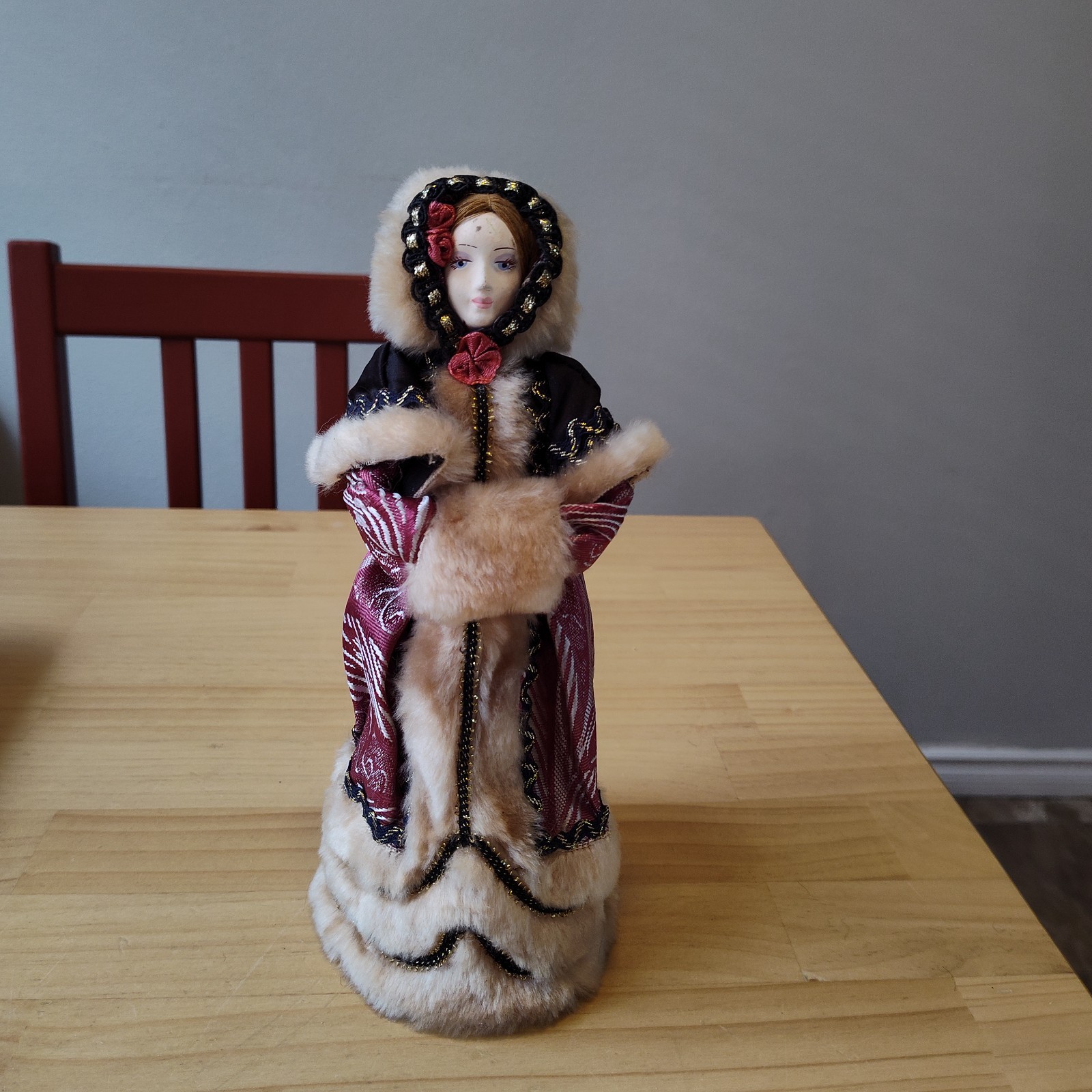 Russian Doll Lady in Winter Clothing by Poteshniy Promise