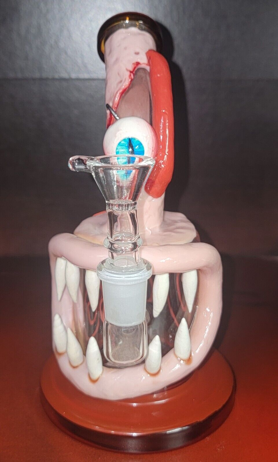 Monster Bubbler Bong Water Pipe Hookah 3D Design Art Monster Unique 3D