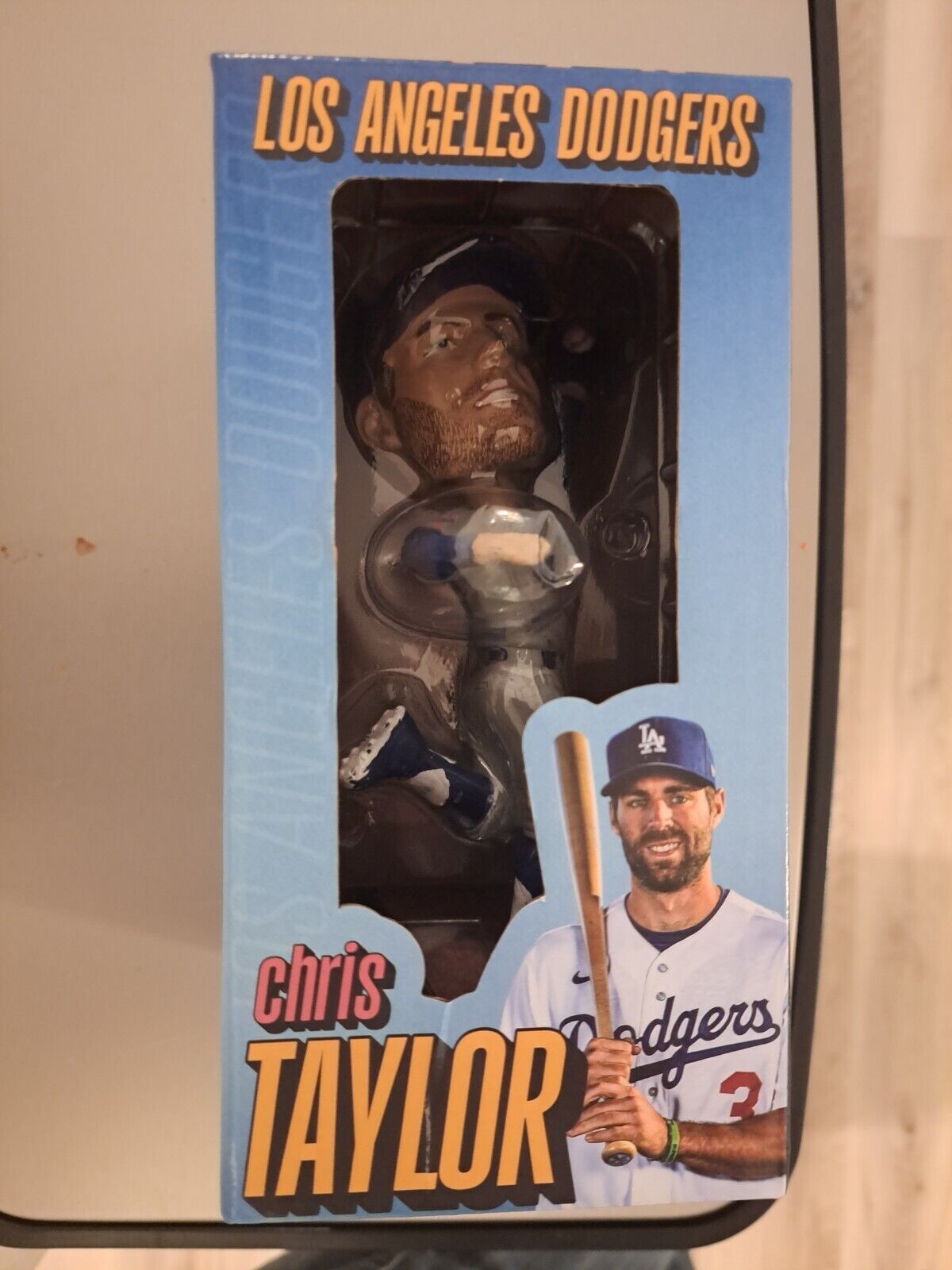 MLB Los Angeles Dodgers Bobblehead Chris Taylor 2023